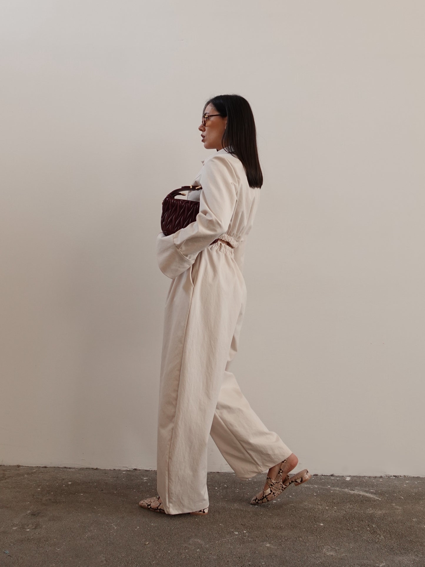 COORDINATO BALLOON VICKY - BEIGE 6878