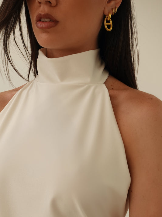 ORECCHINI OVALI DIANA - ORO