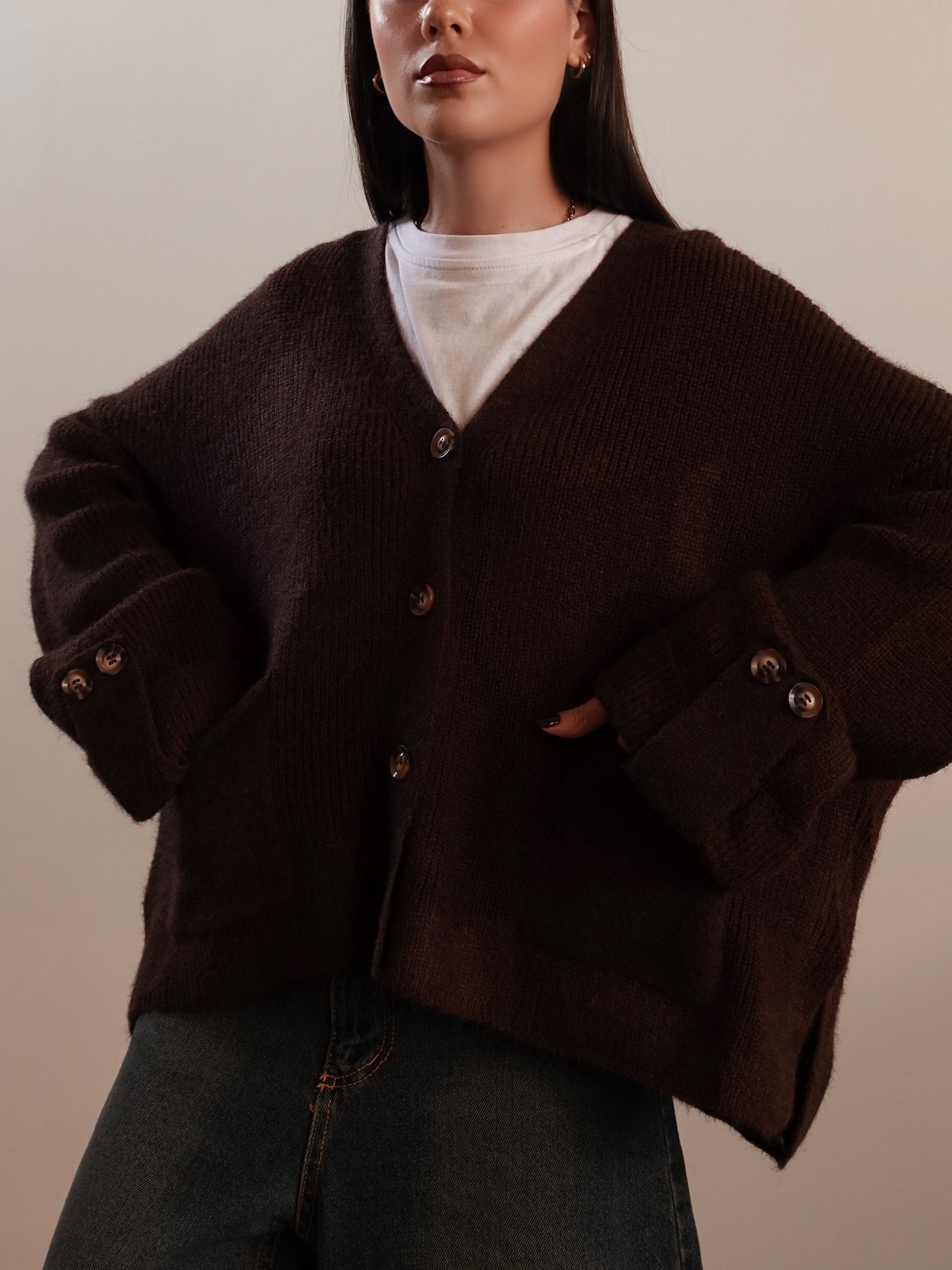 CARDIGAN IN LANA COURMAYEUR (+ COLORI) 7100