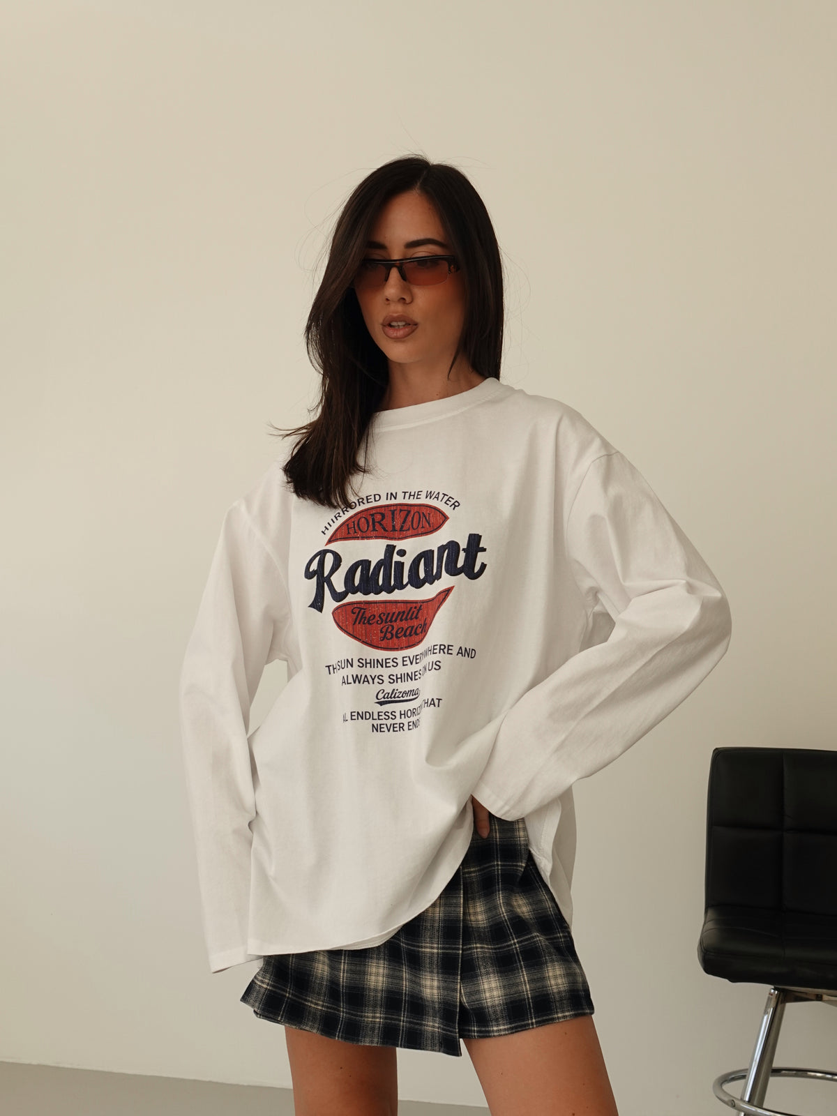 LONG-SLEEVE RADIANT - BIANCO 26205
