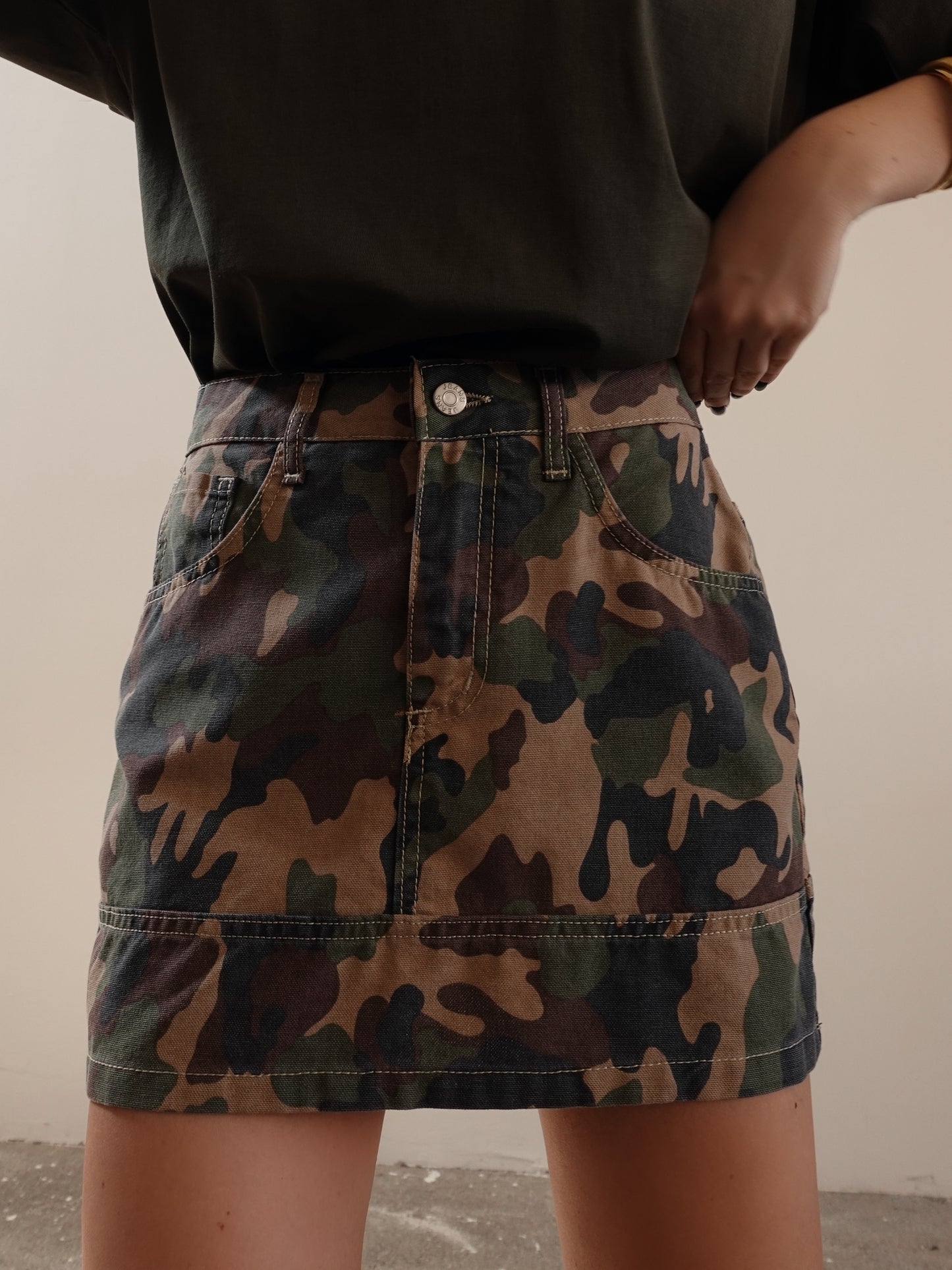 MINIGONNA CAMOUFLAGE - 050