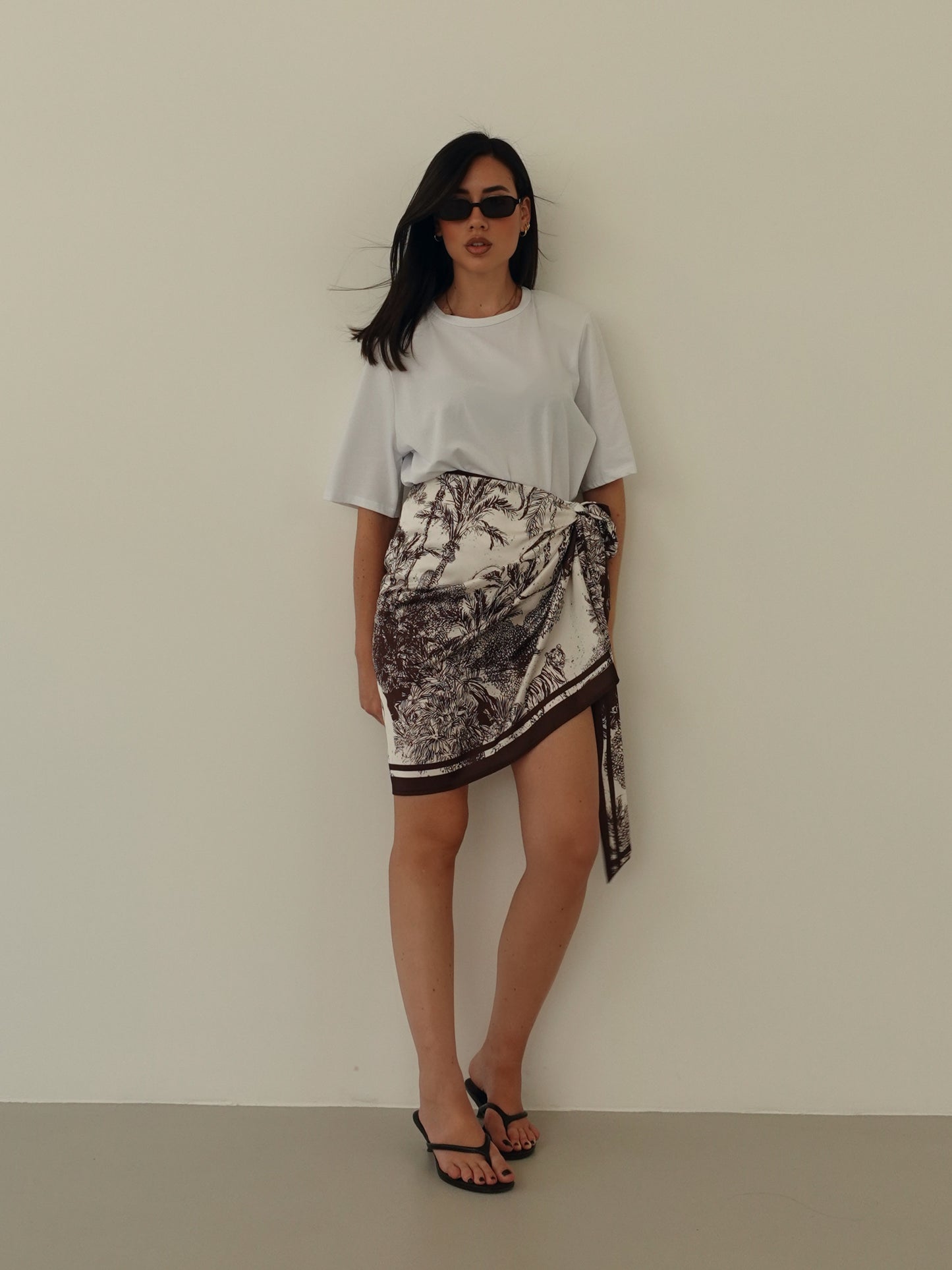 GONNA PAREO JUNGLE - MARRONE 48521
