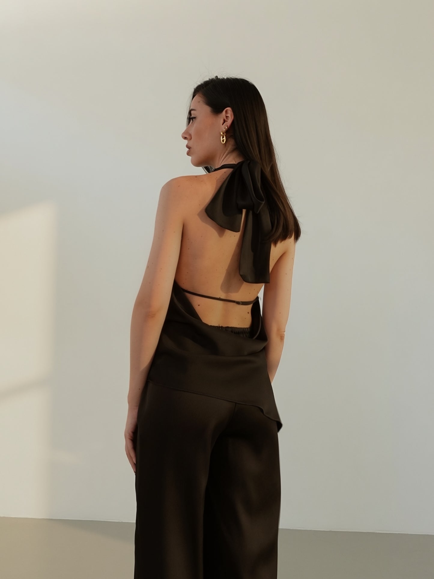 COORDINATO SATIN ACAPULCO - CIOCCOLATO 48514