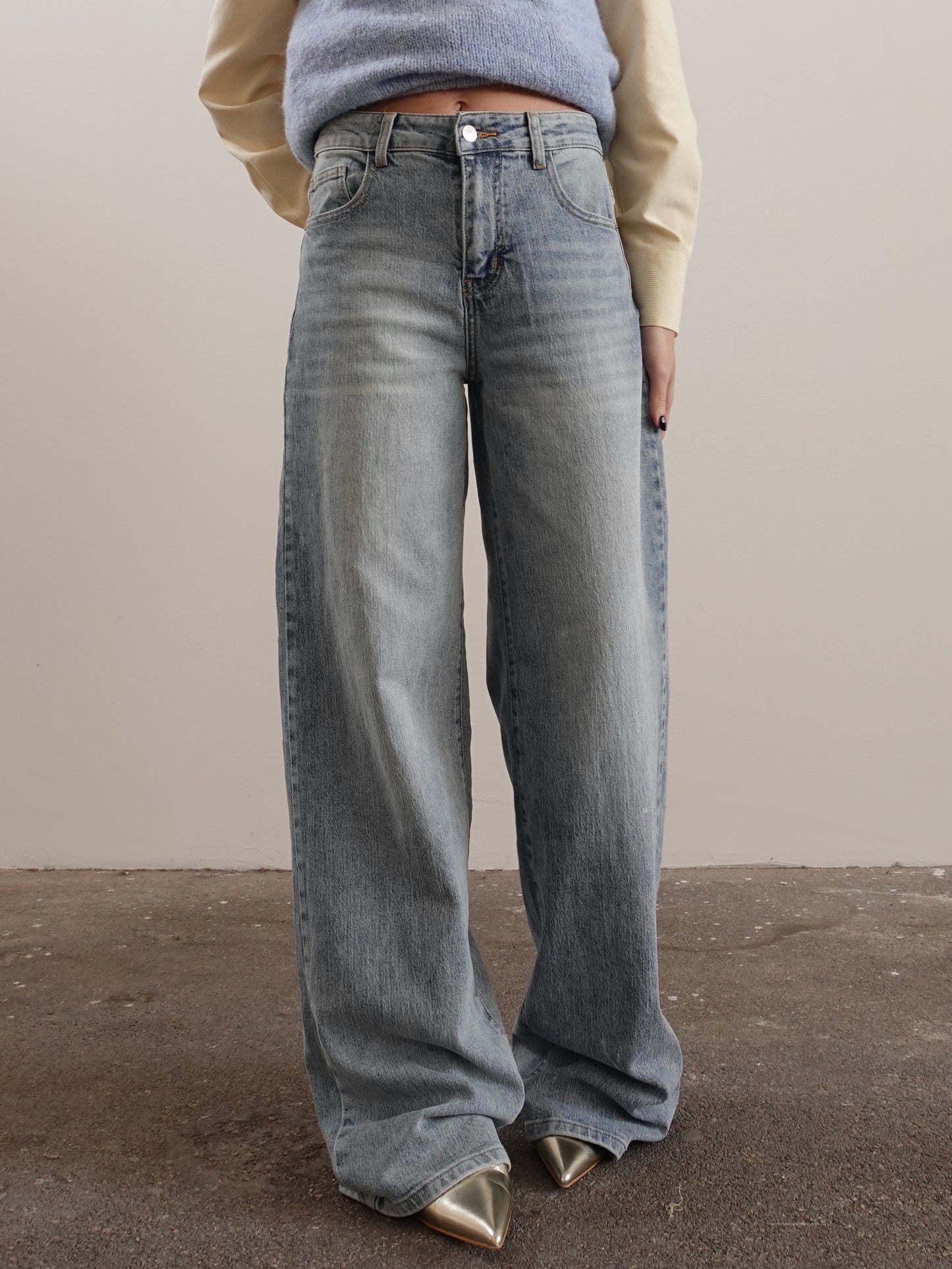 JEANS SABBIATO '80 - DENIM CHIARO T626