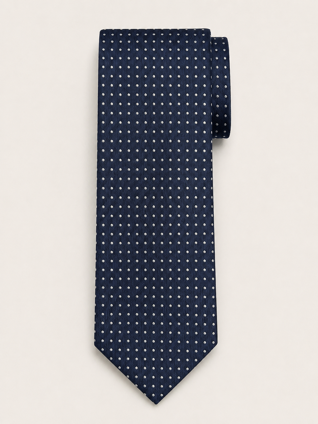 CRAVATTA CLASSICA MICROPOIS - BLU