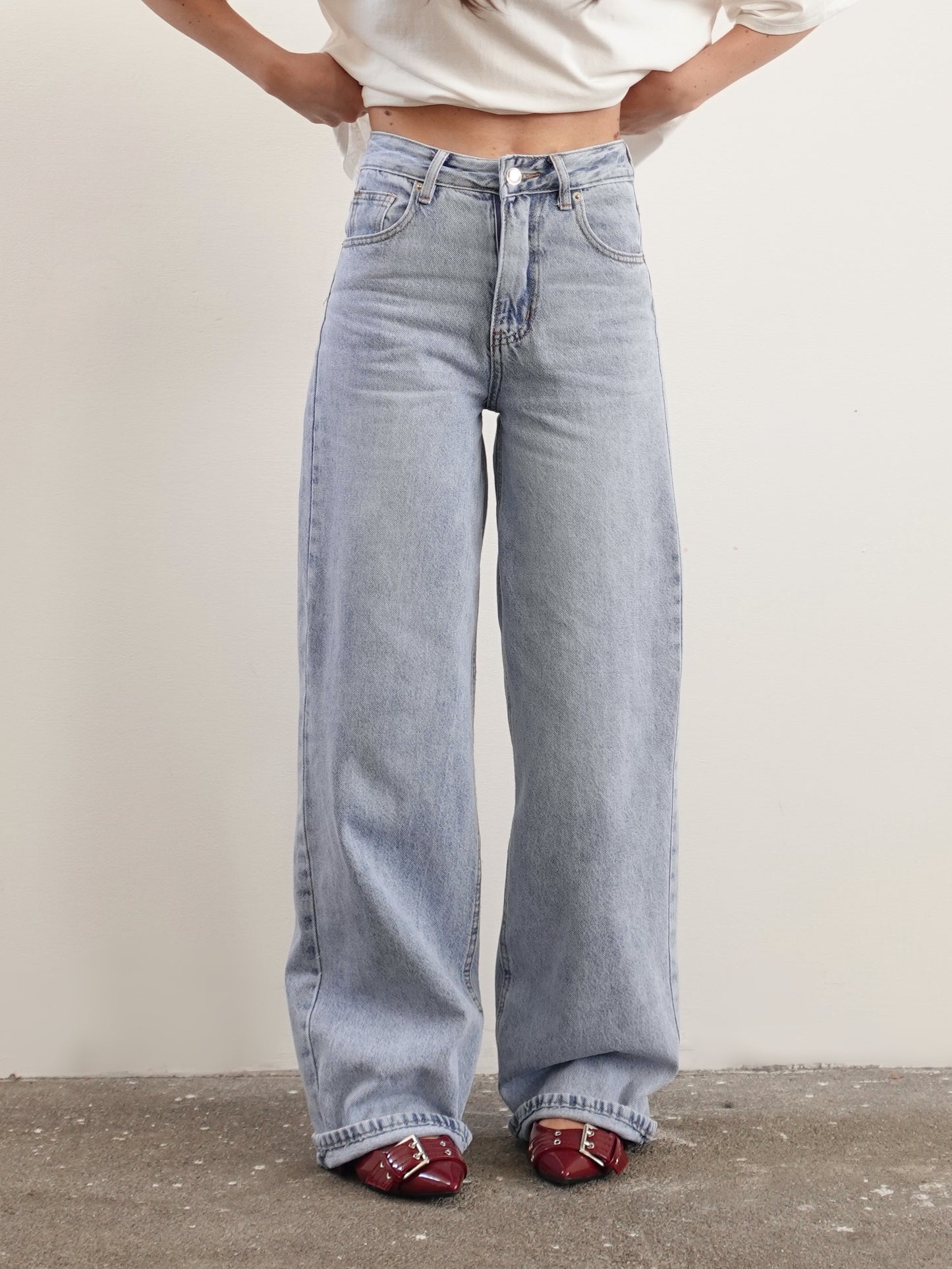 JEANS BASIC LIGHT BLUE 1086