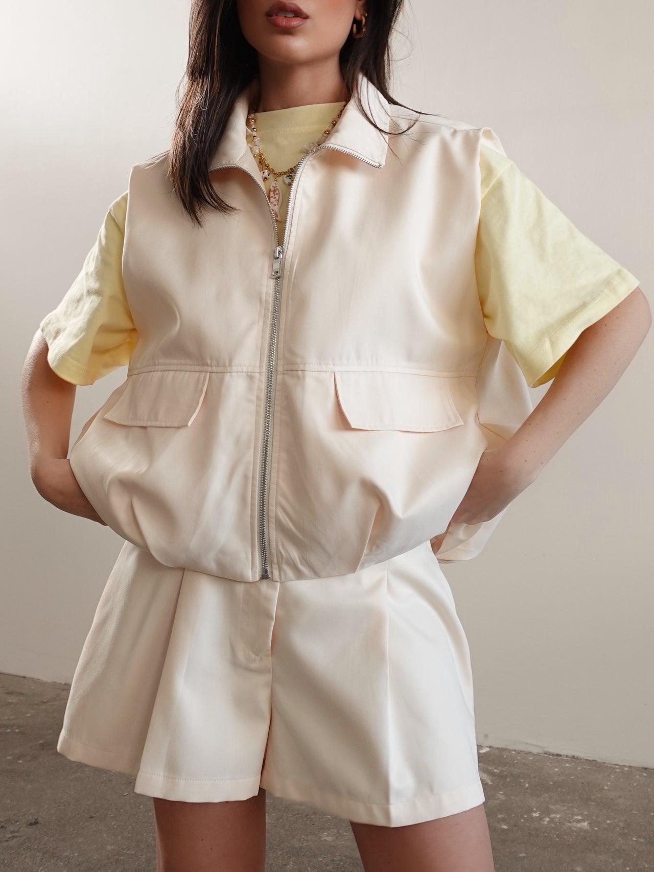 COORDINATO SUN - CREMA 31002
