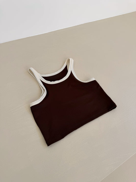 TOP CROP SANTA MONICA - MARRONE 1955