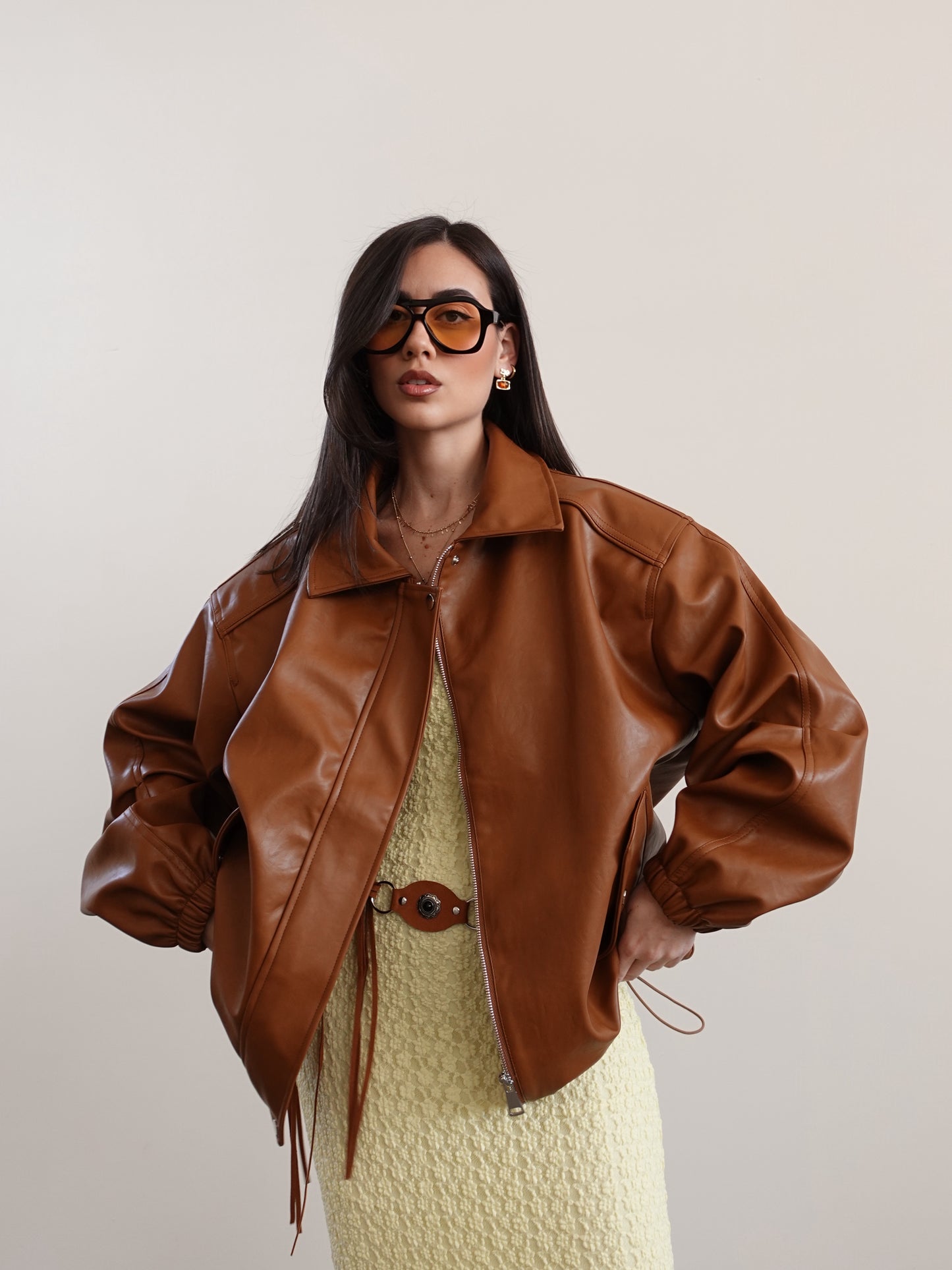 GIACCA OVERSIZE - CARAMELLO 11976