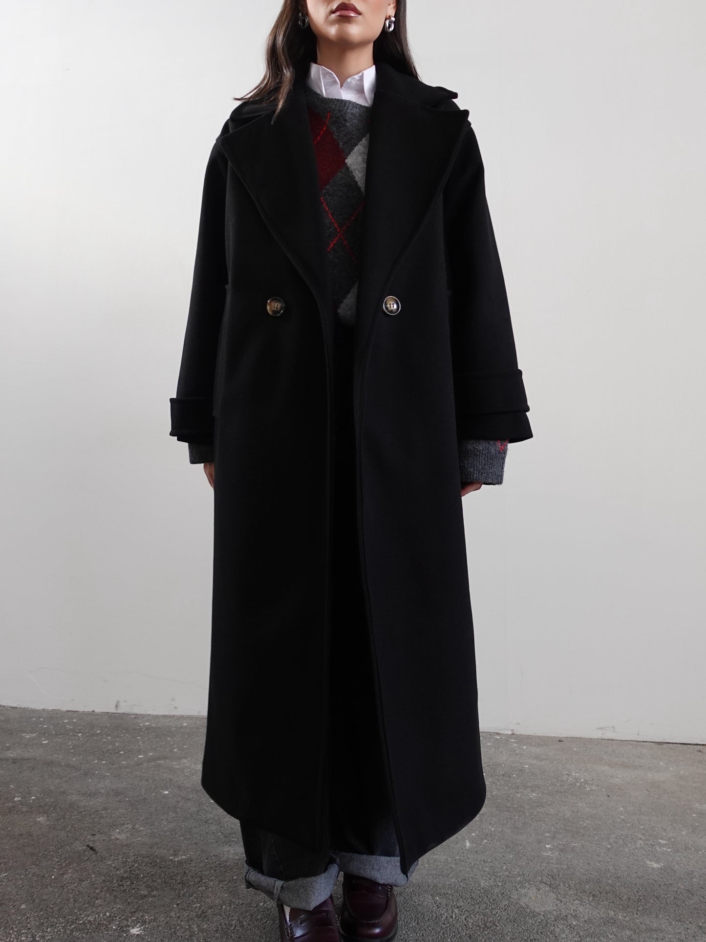 CAPPOTTO OVERSIZE OSLO - NERO 22298
