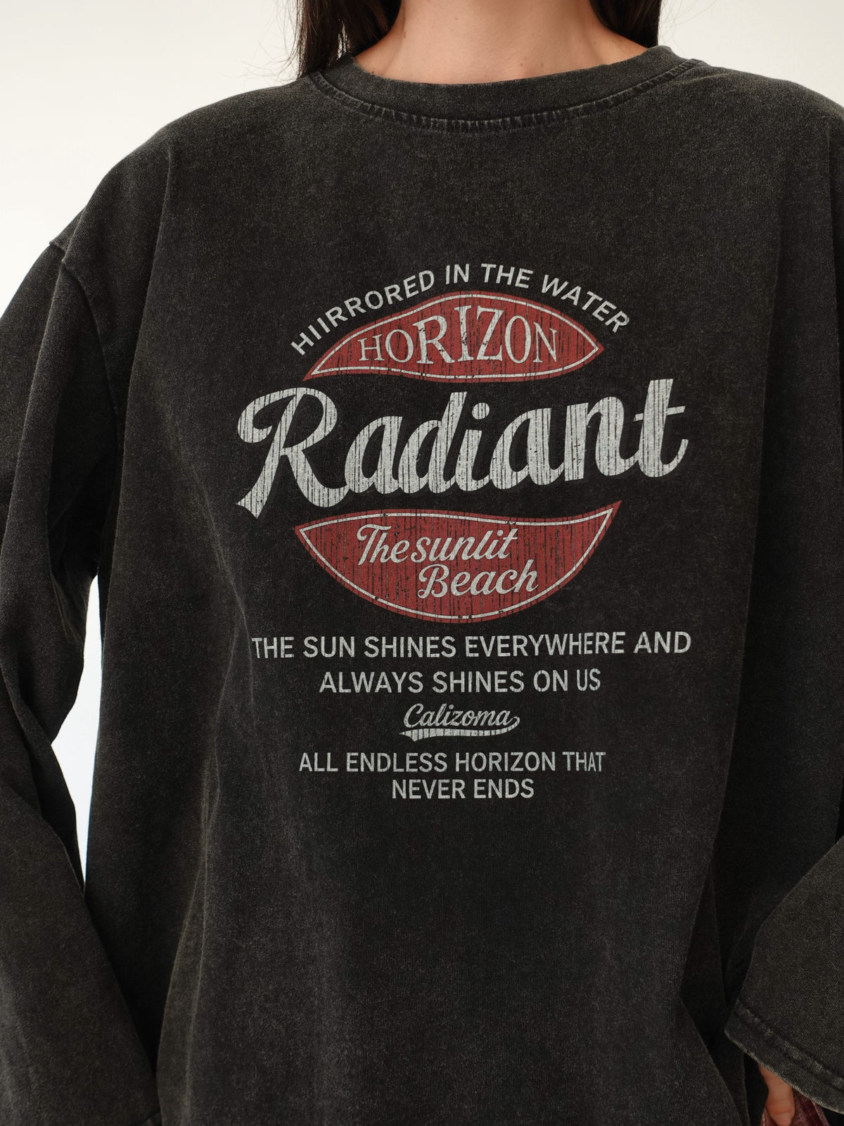 LONG-SLEEVE RADIANT - NERO SLAVATO 26205