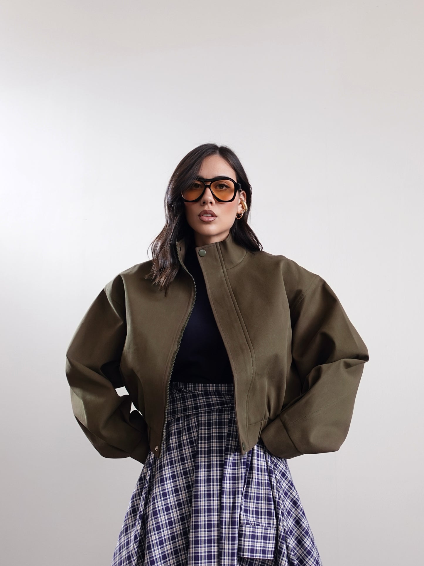 GIACCA TOKYO IN COTONE - VERDE 11221