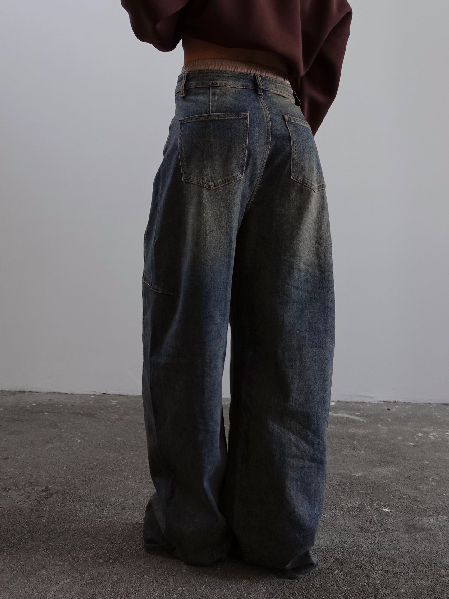 JEANS UNDERWEAR BALLOON FIT - SABBIA 32271