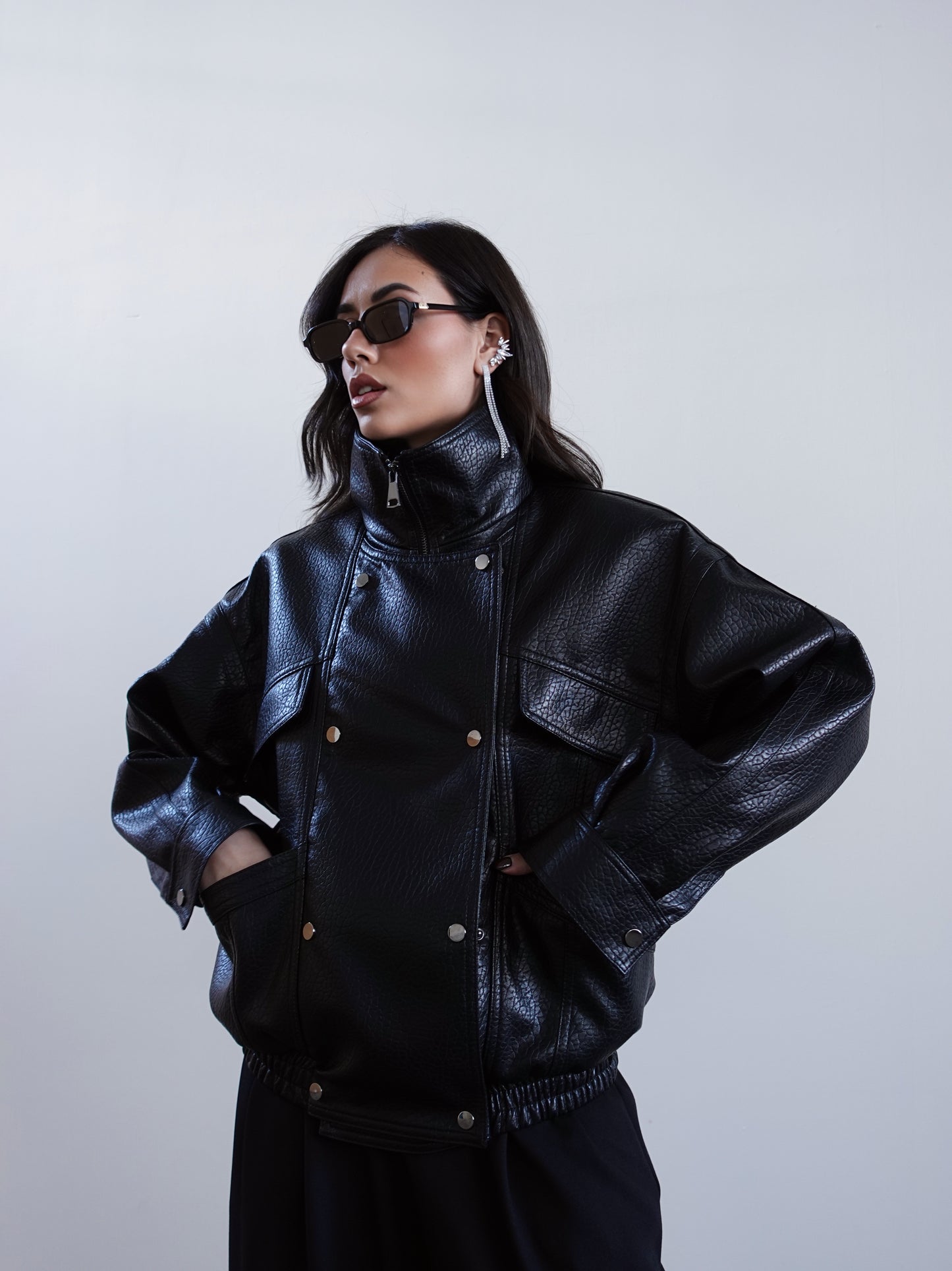 CHIODO JAPAN IN ECOPELLE - NERO 16182