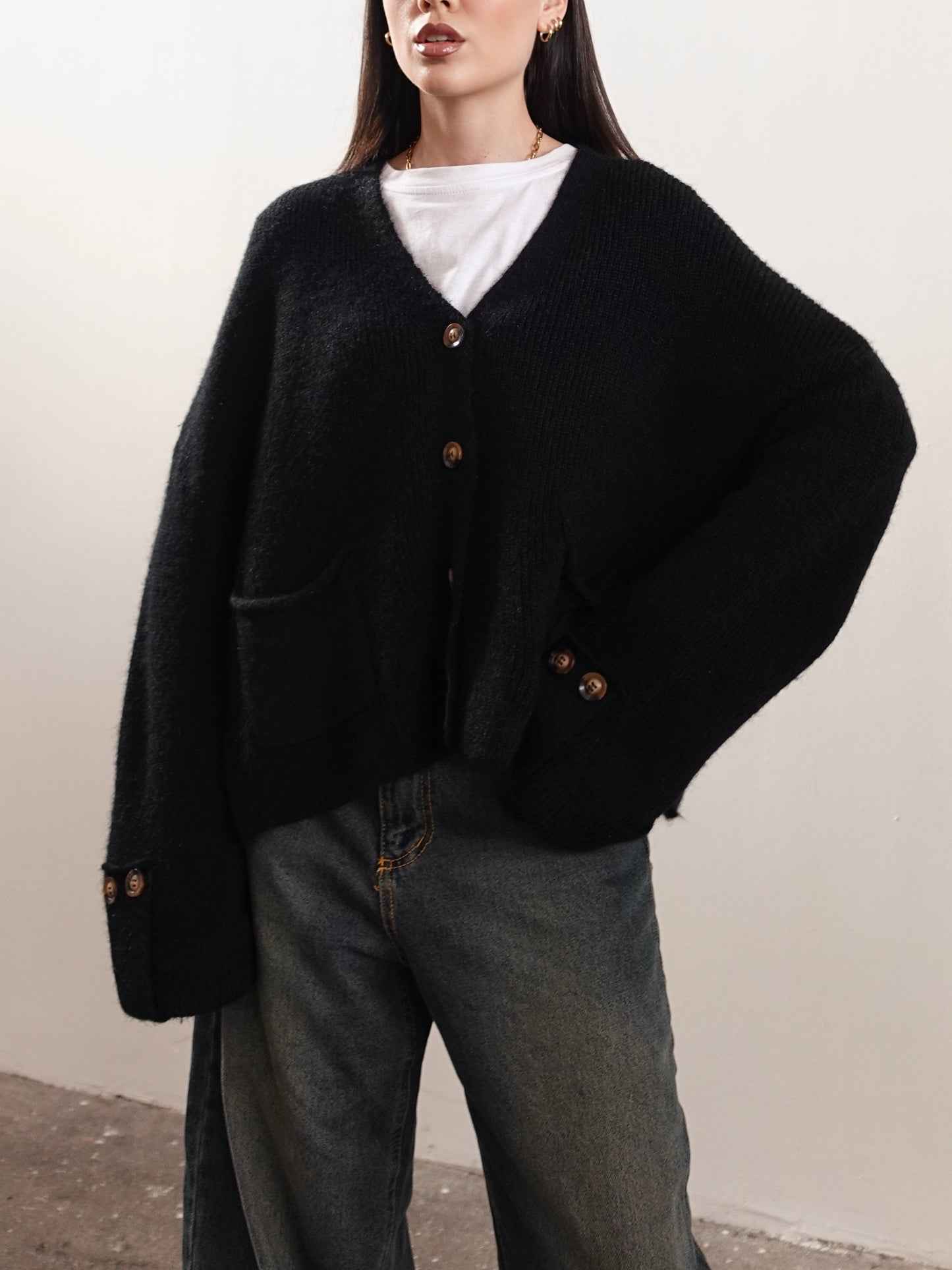 CARDIGAN IN LANA COURMAYEUR (+ COLORI) 7100