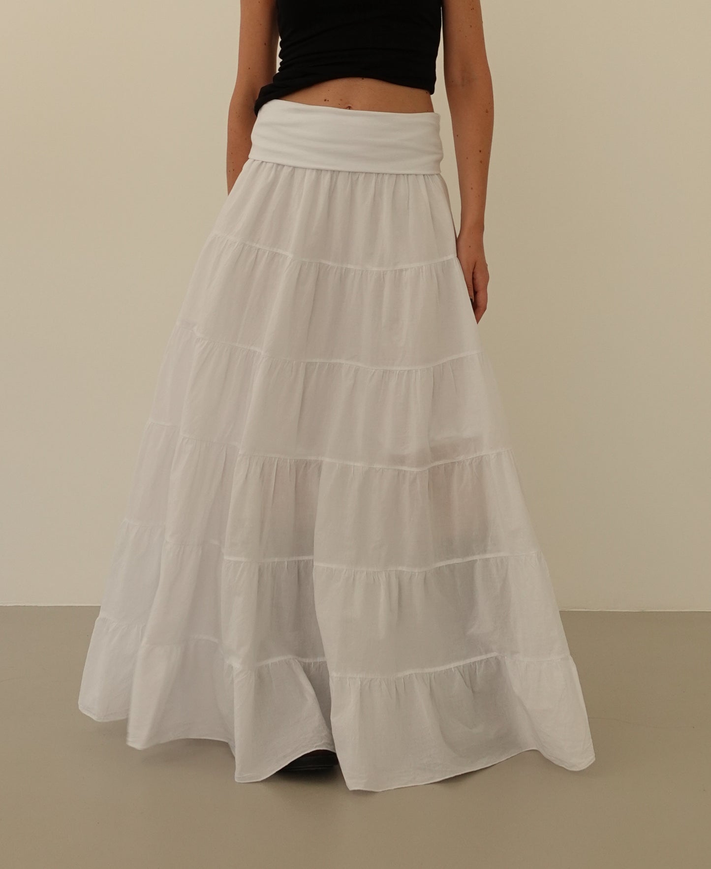 GONNA AMPIA 100% COTONE - BIANCO 9357