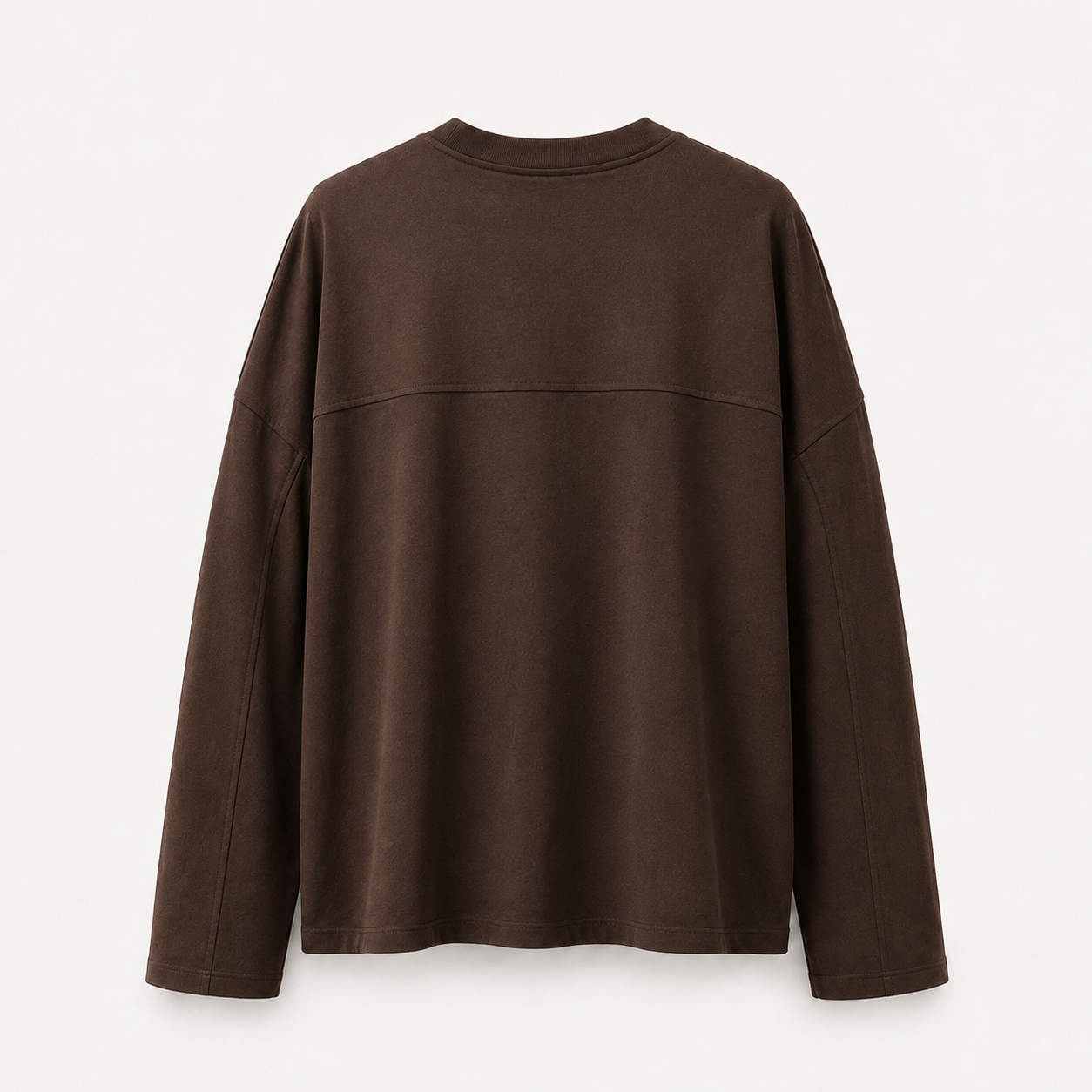 LONG-SLEEVE BASIC LUMINA - CIOCCOLATO LD6024