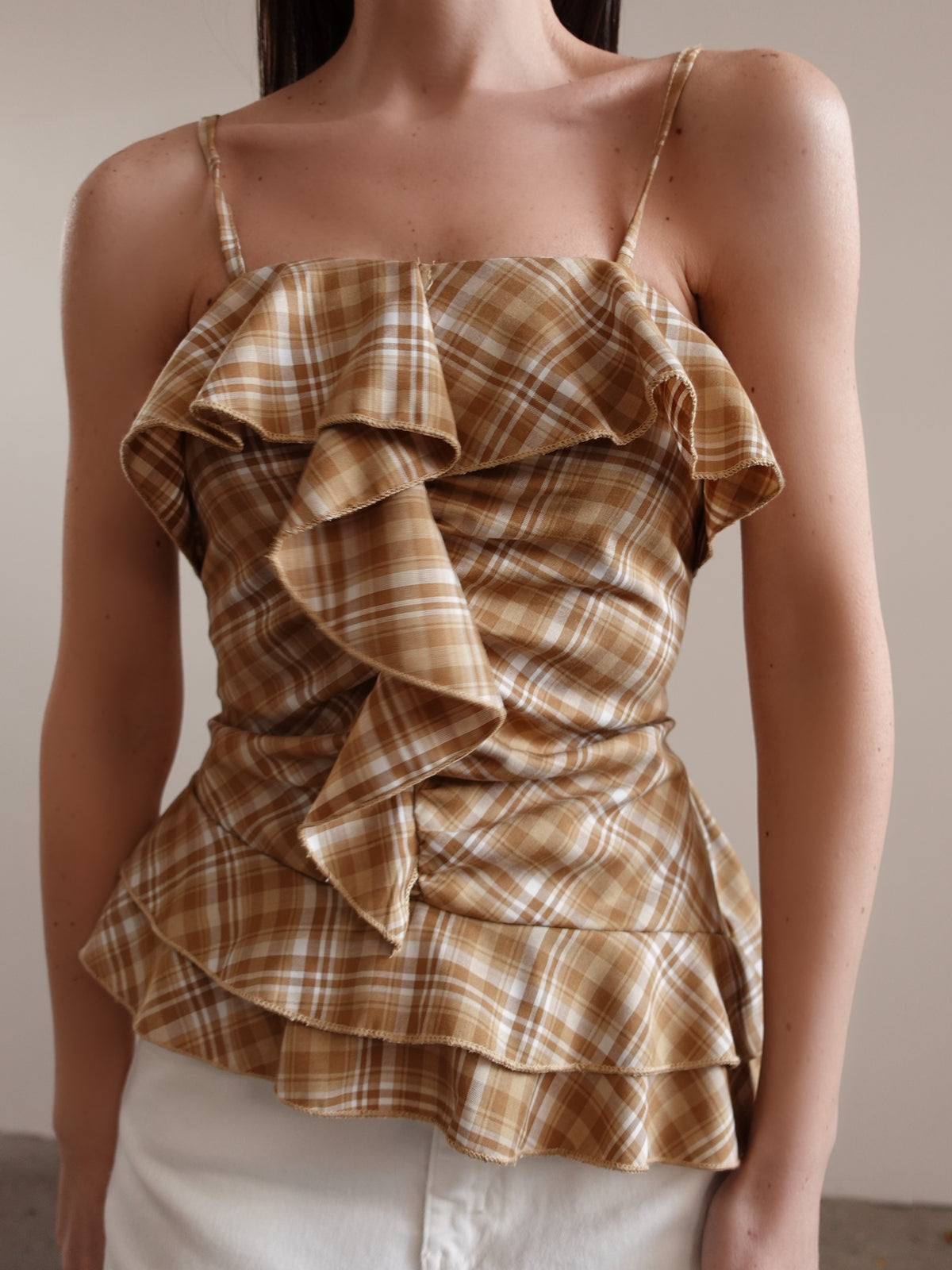 TOP COUNTRY A QUADRI - SENAPE 50092