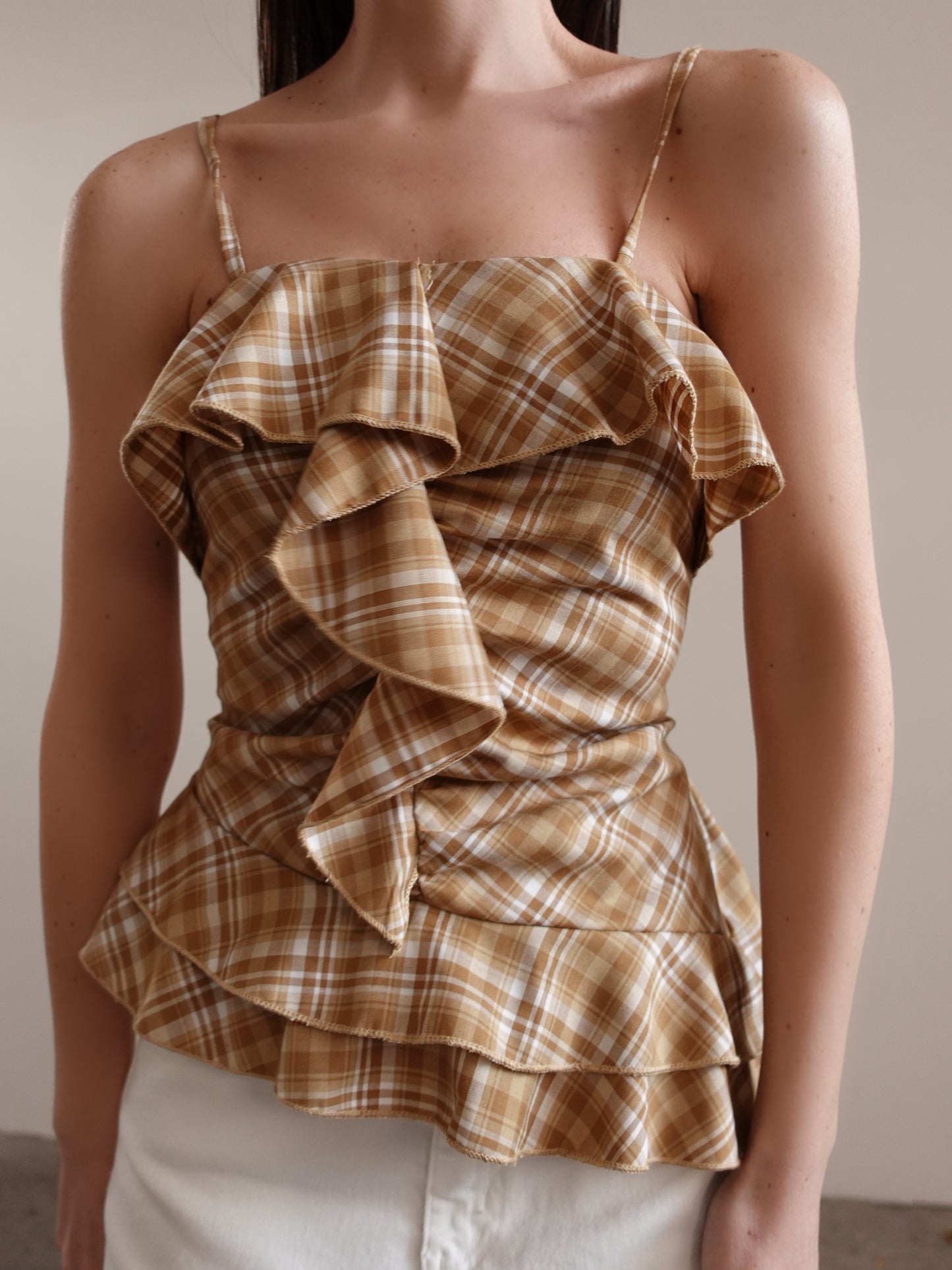 TOP COUNTRY A QUADRI - SENAPE 50092