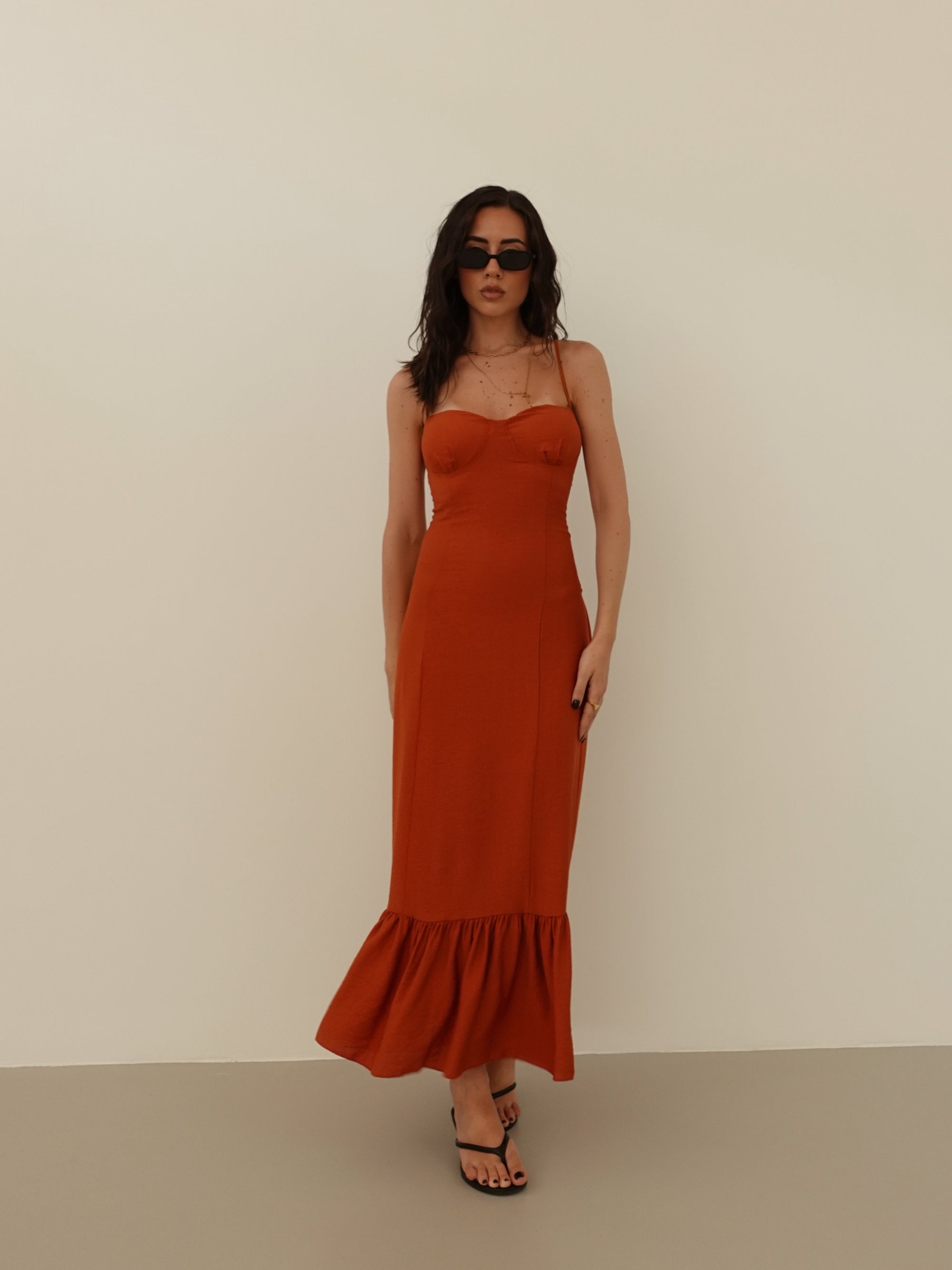 DRESS PLAYA CON COPPETTE - COCCIO 7071