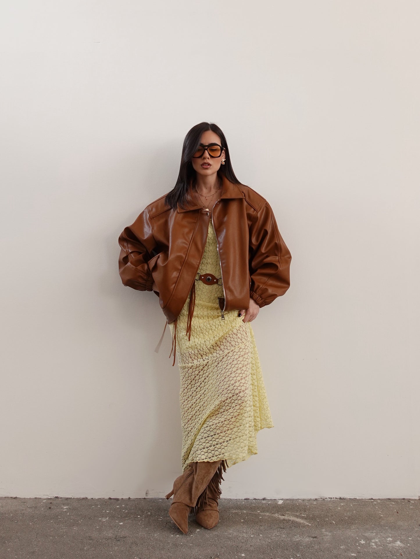 GIACCA OVERSIZE - CARAMELLO 11976