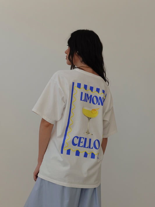 T-SHIRT LIMONCELLO - BIANCO 6030-467