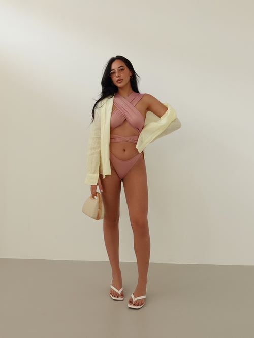 COSTUME INTERO MULTIPOSITION INDIA - ROSA