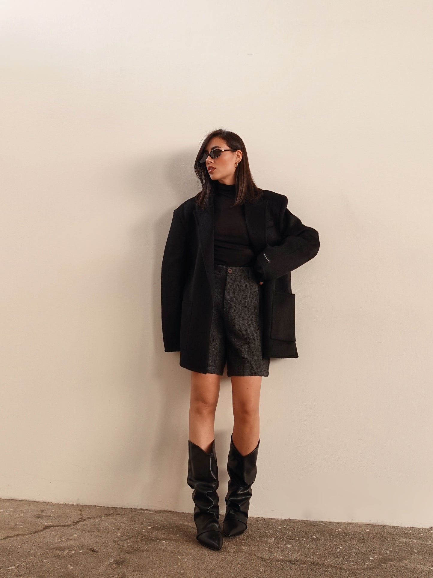 GIACCA/CAPPOTTO IN CASHMERE - NERO 3172