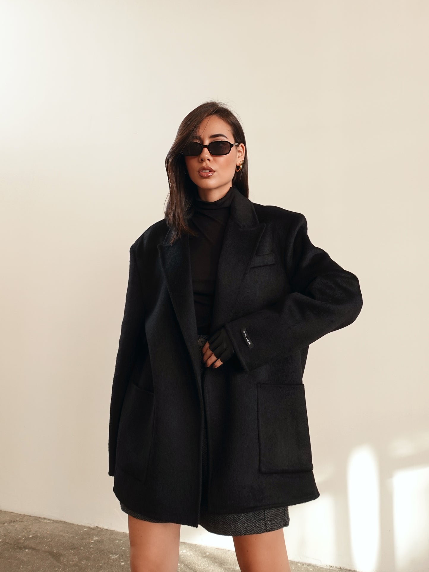 GIACCA/CAPPOTTO IN CASHMERE - NERO 3172