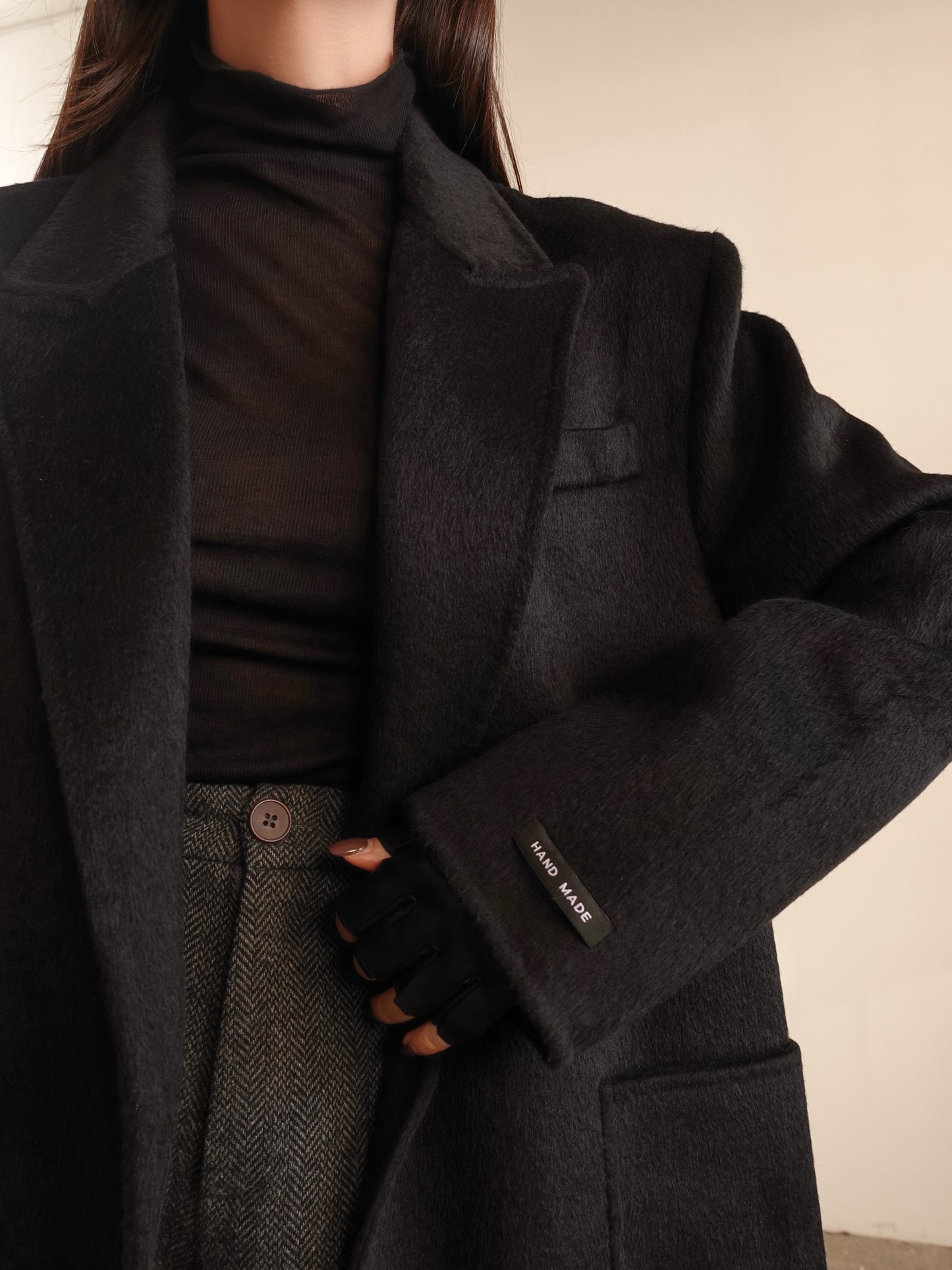 GIACCA/CAPPOTTO IN CASHMERE - NERO 3172