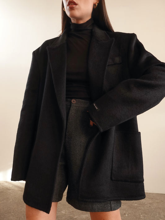 GIACCA/CAPPOTTO IN CASHMERE - NERO 3172