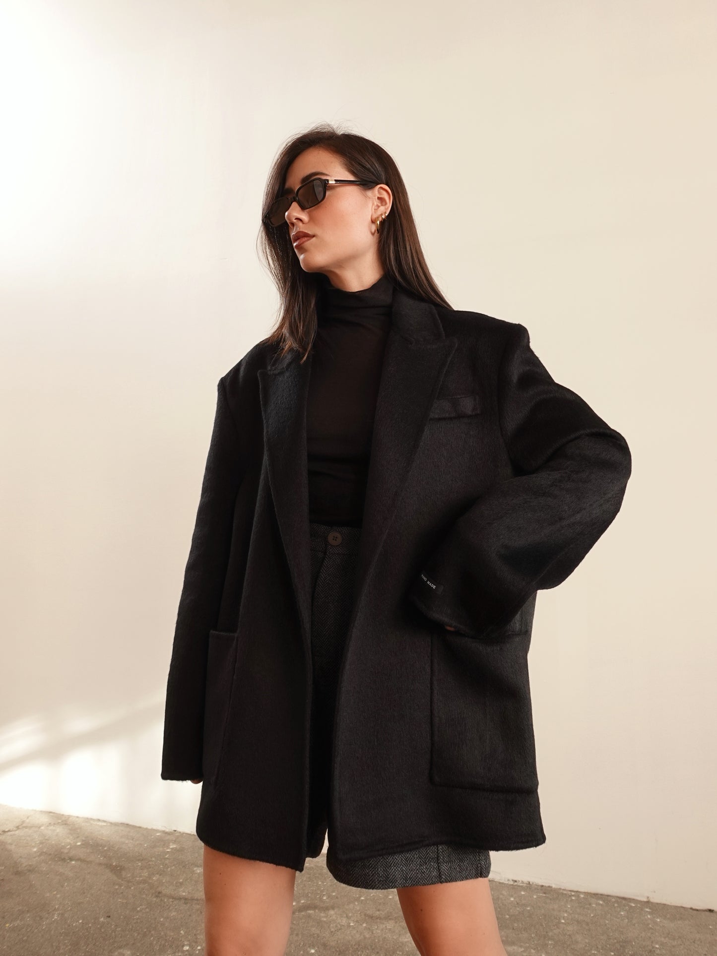 GIACCA/CAPPOTTO IN CASHMERE - NERO 3172