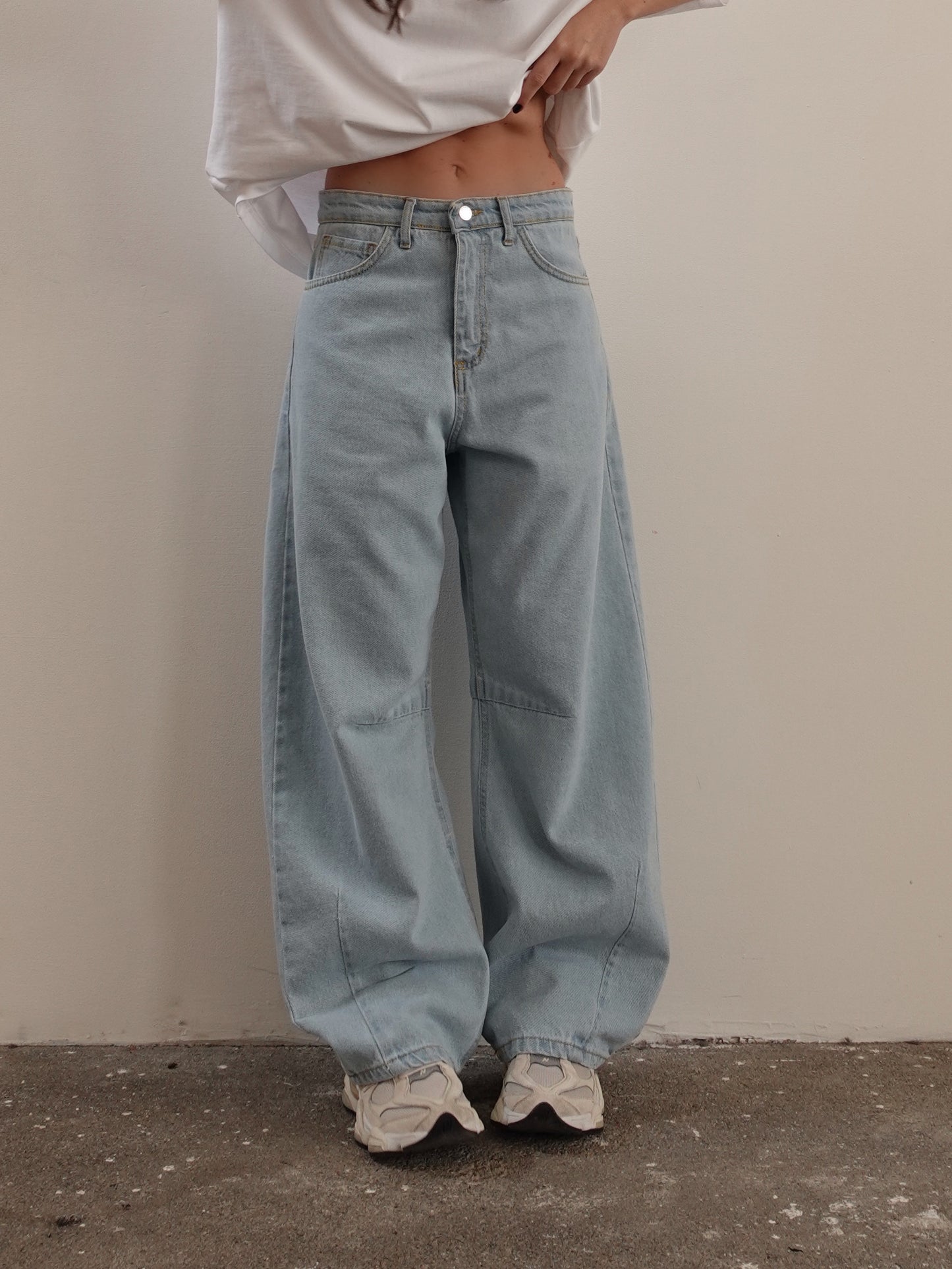 JEANS SKATER LIGHT BLUE - GB074