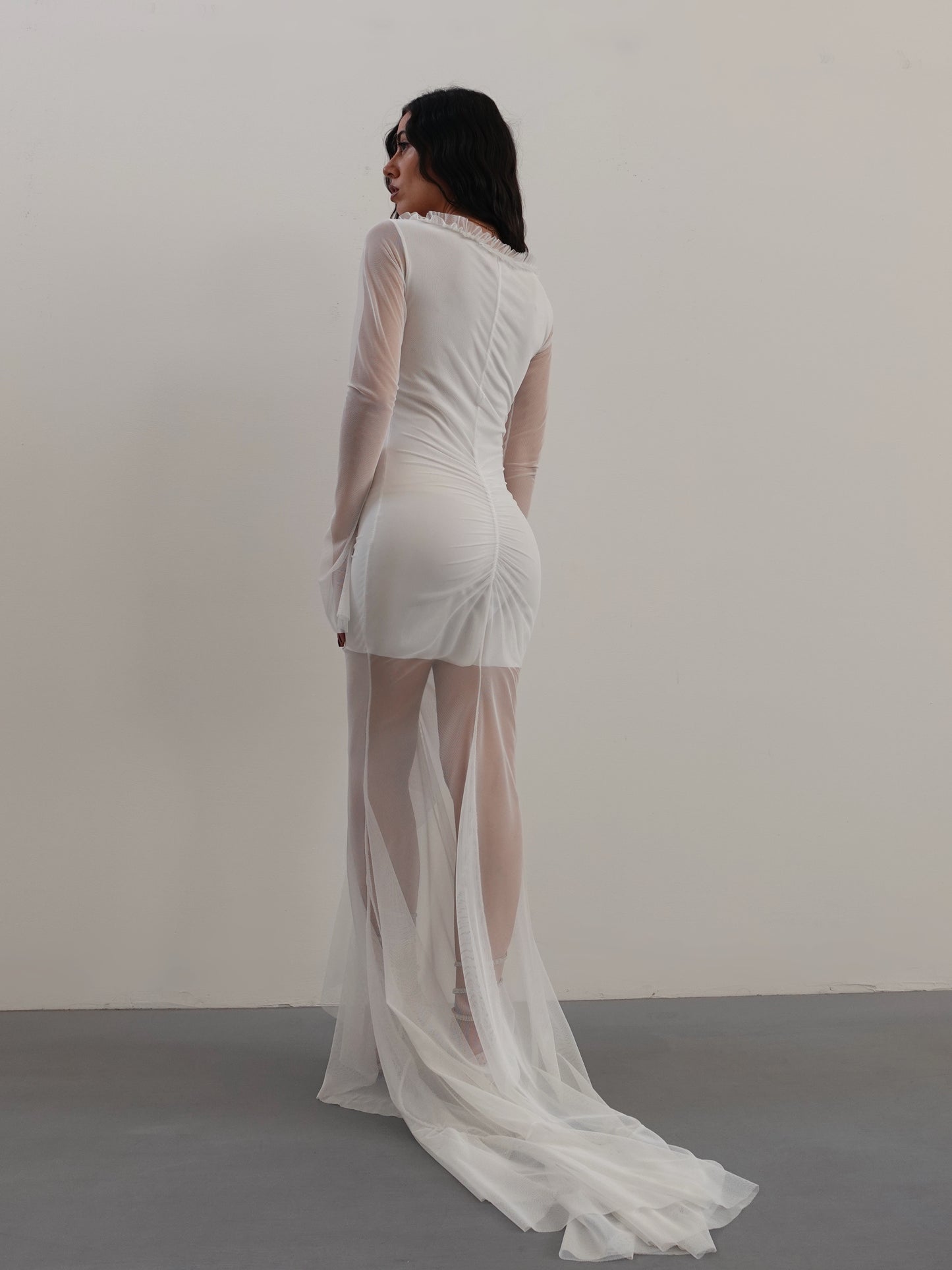 LONG DRESS KENDALL - BIANCO 1335