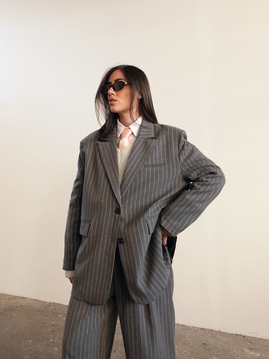 BLAZER GESSATO BILBAO - GRIGIO 6319