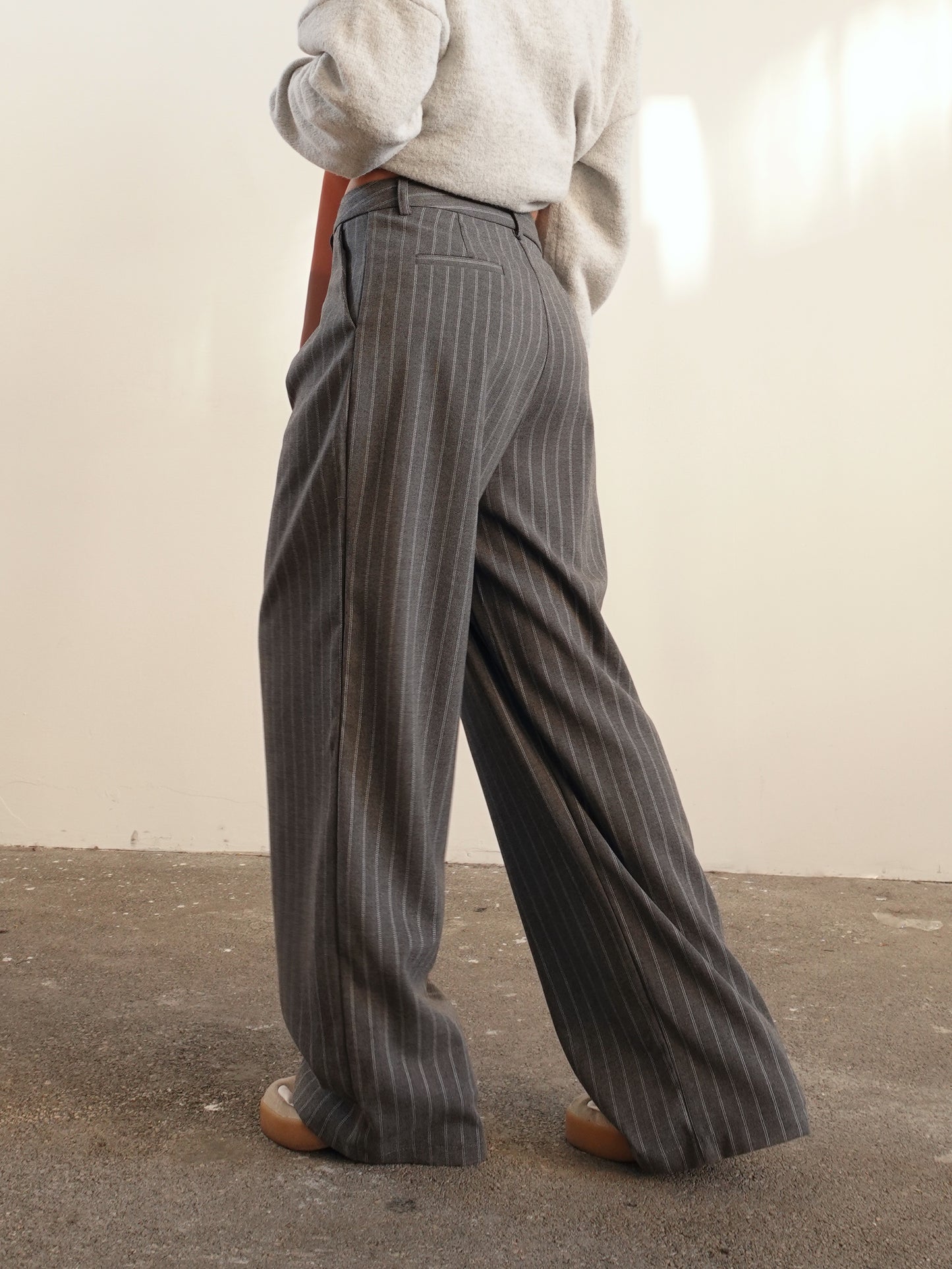 PANTALONI GESSATI BILBAO - GRIGIO 6320