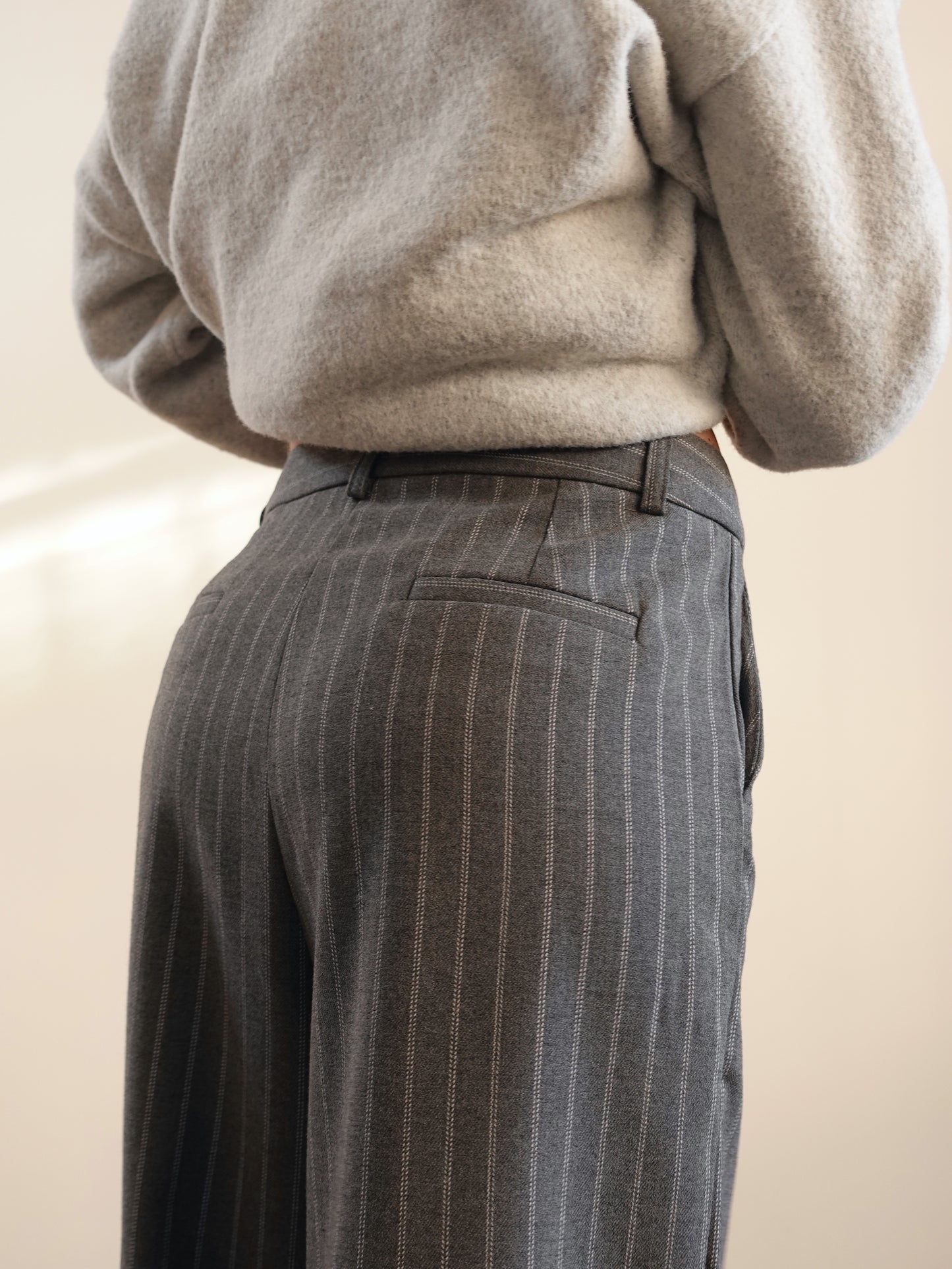 PANTALONI GESSATI BILBAO - GRIGIO 6320