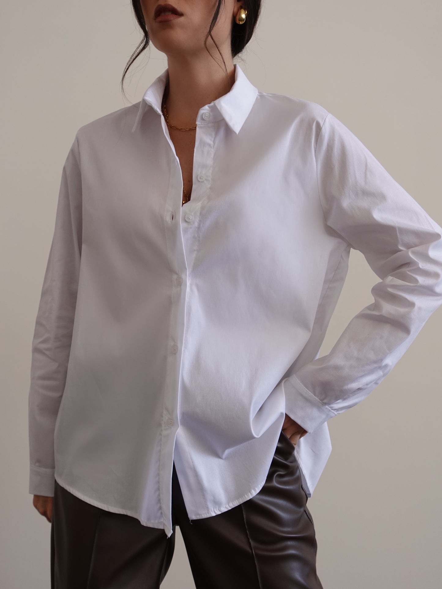 CAMICIA BASIC WHITE 30312