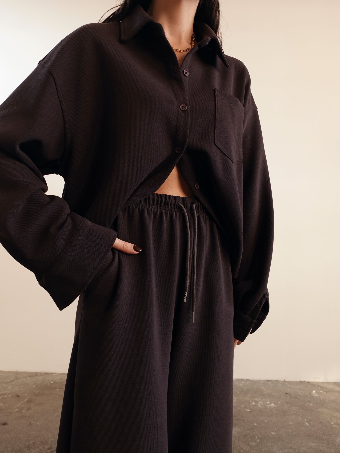 COORDINATO CHOCOLATE - MARRONE 30253