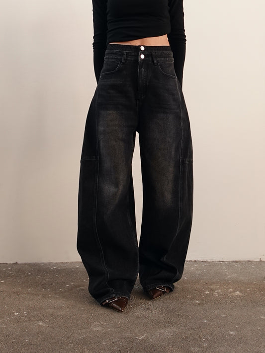 JEANS UNDERWEAR BALLOON FIT - NERO 32272