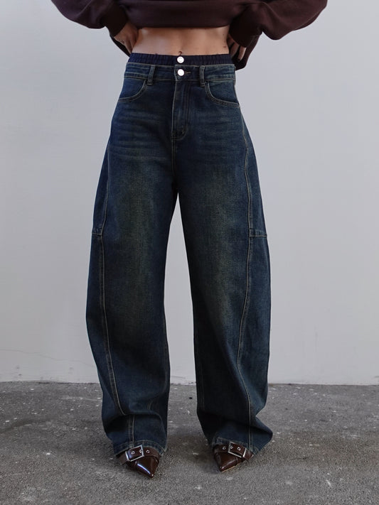 JEANS UNDERWEAR BALLOON FIT - BLU 32270