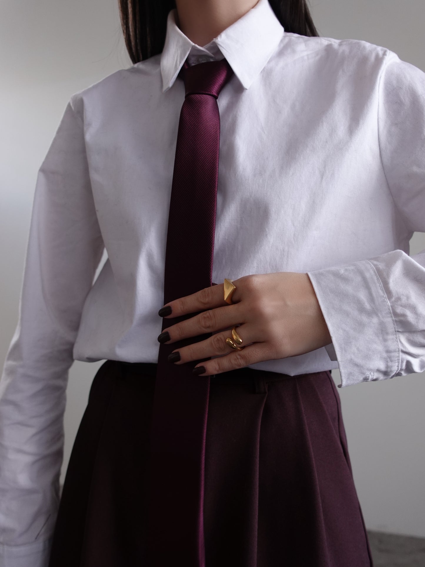 CRAVATTA MAN MICRORIGHE - WINE