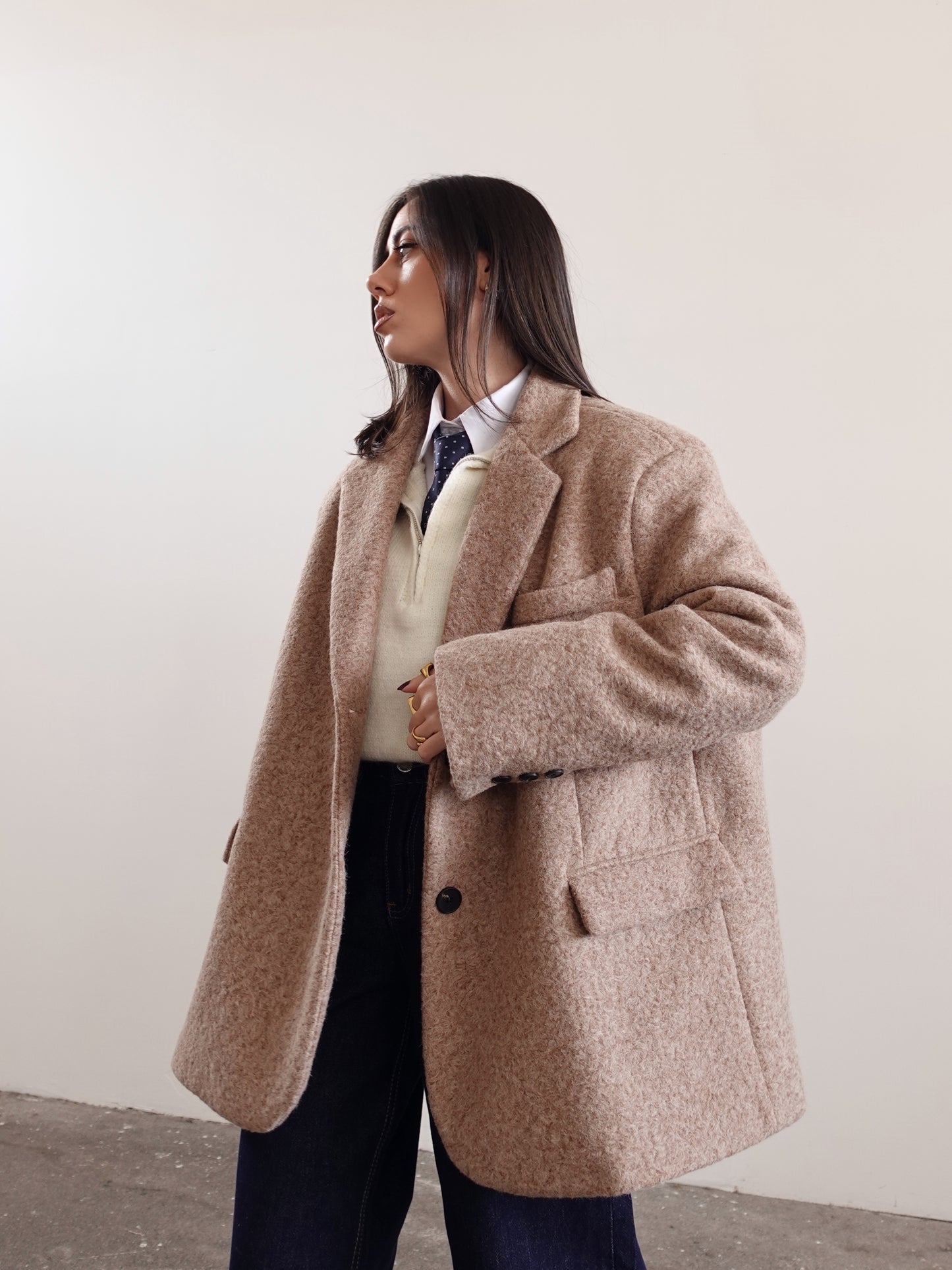 CAPPOTTO PLUSH - CAMEL GC-01