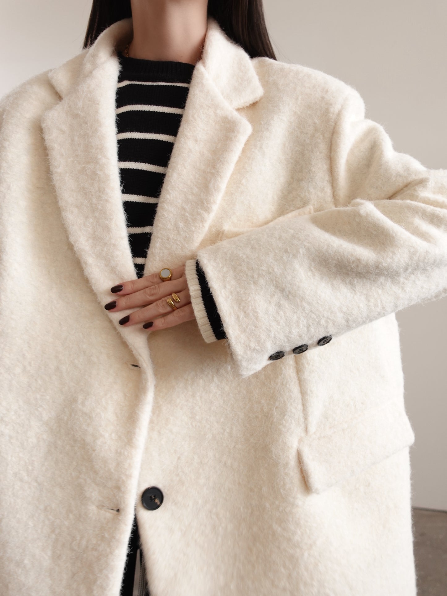 CAPPOTTO PLUSH - PANNA GC-01