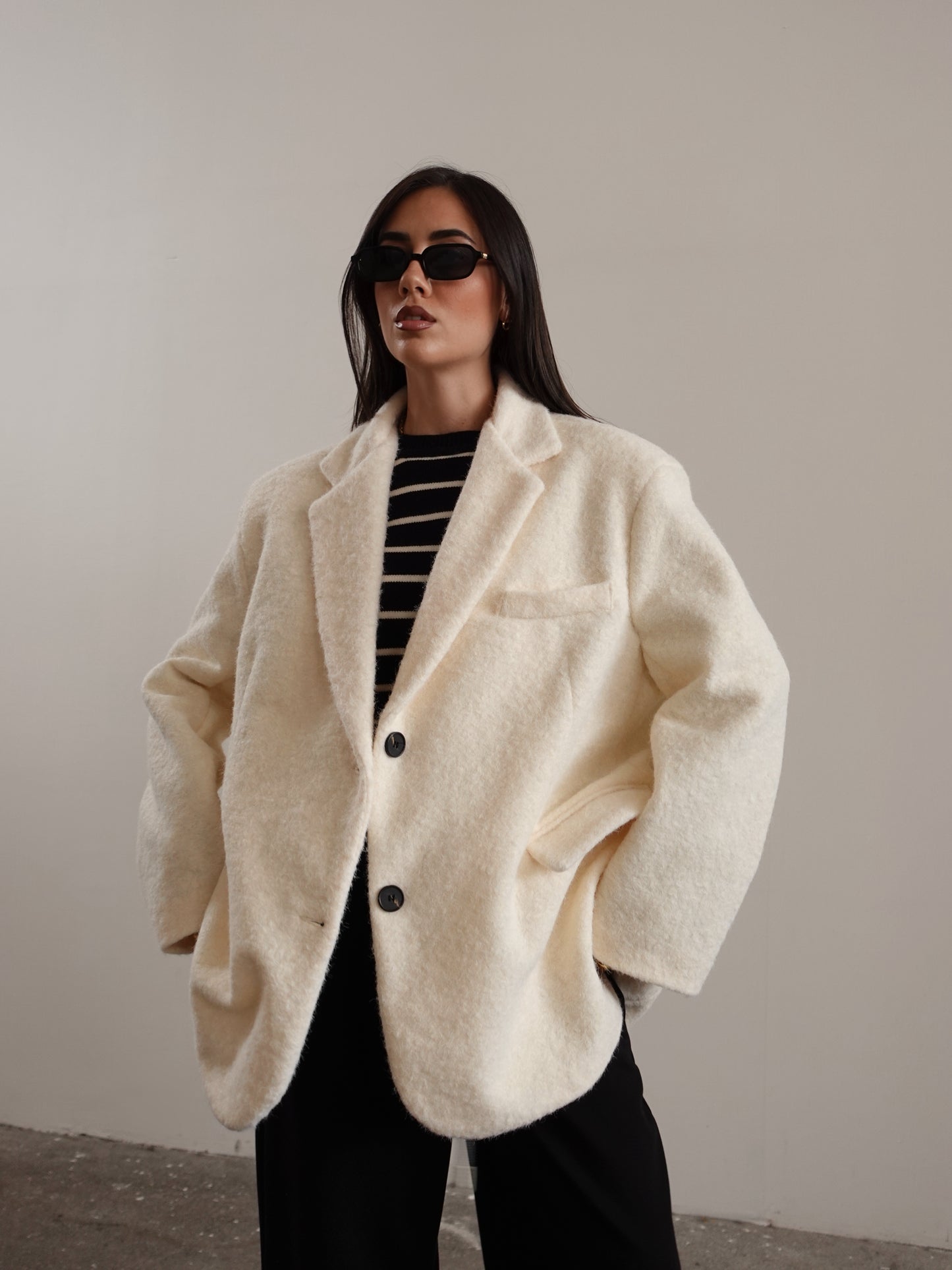 CAPPOTTO PLUSH - PANNA GC-01