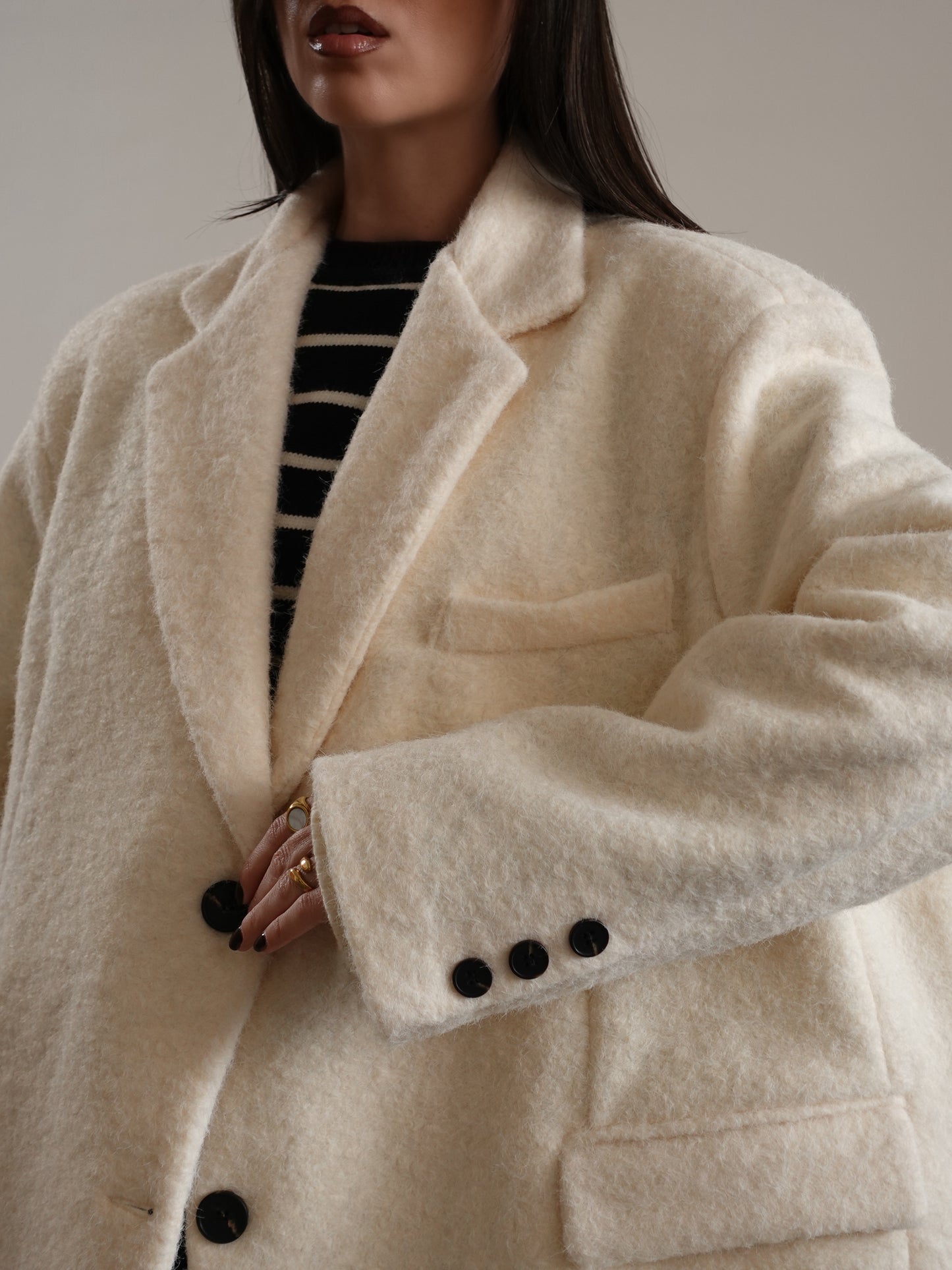 CAPPOTTO PLUSH - PANNA GC-01