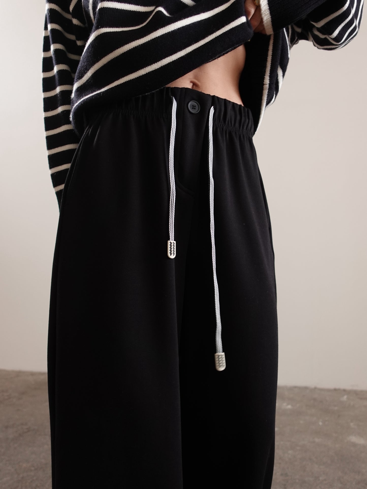 PANTALACCIO MUNICH BALLOON FIT - NERO 033