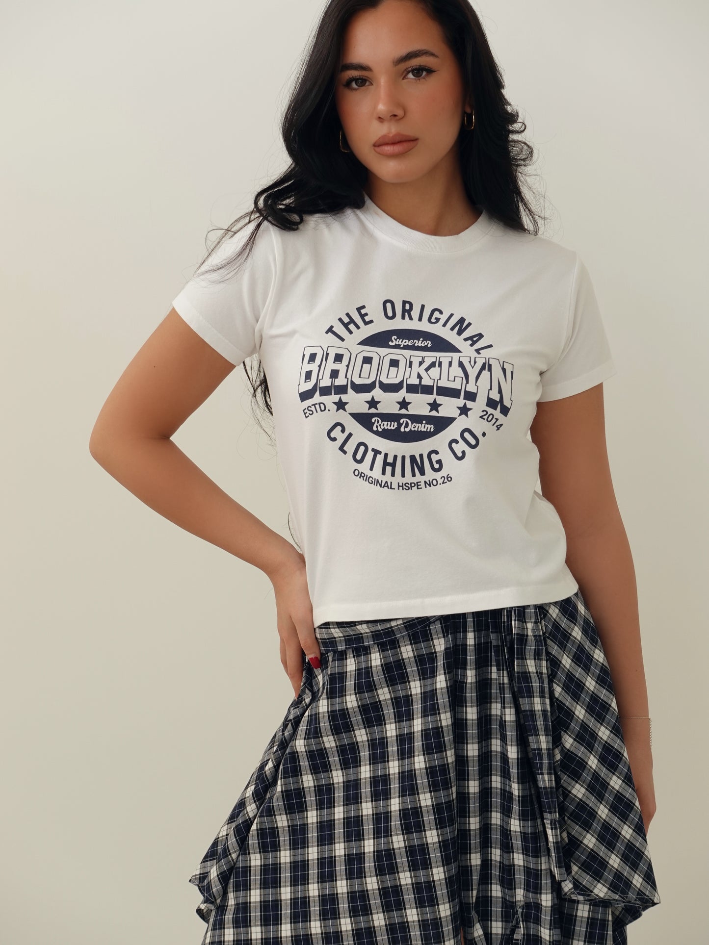 MINI T-SHIRT BROOKLYN - BIANCO A1166