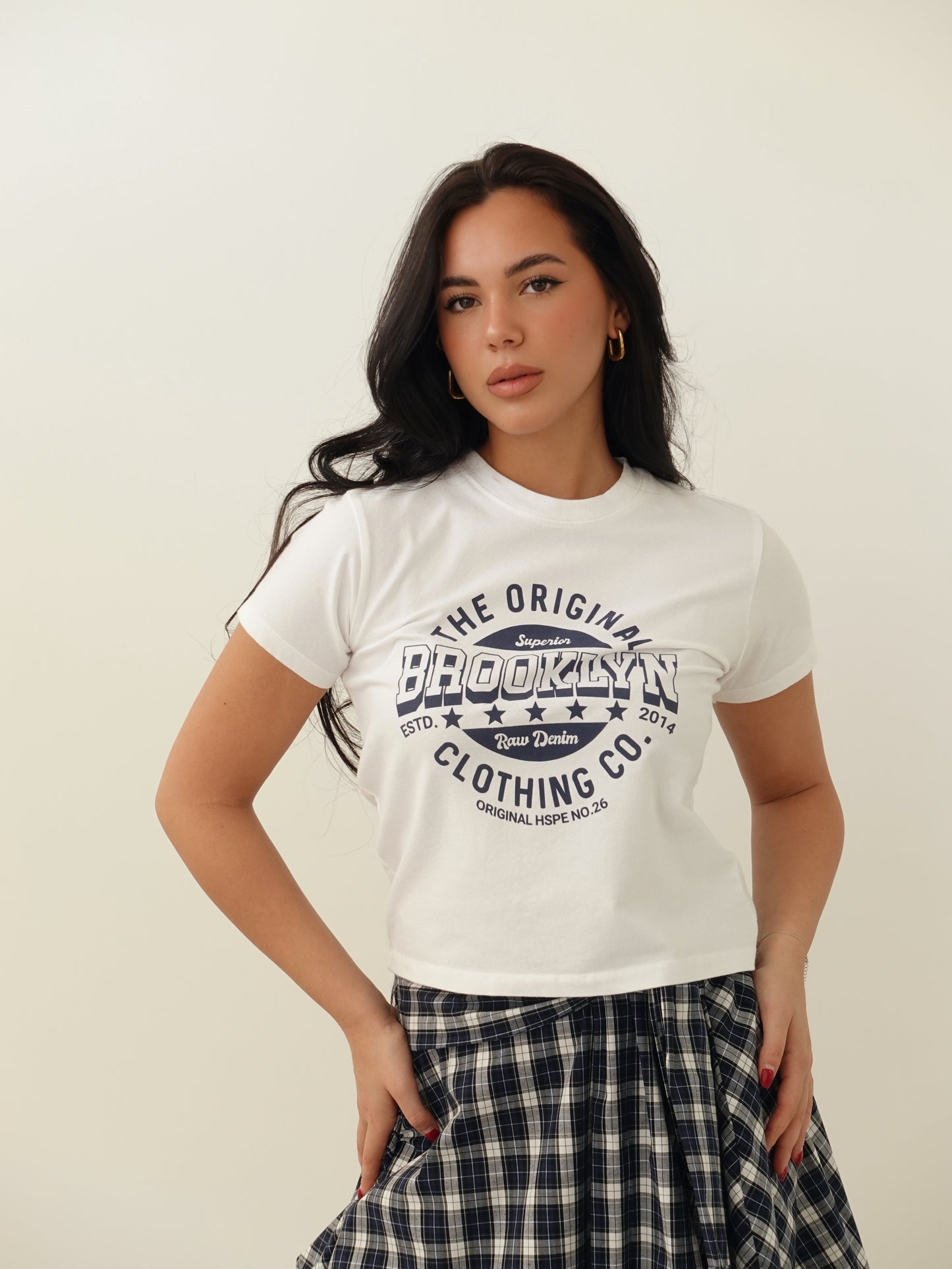 MINI T-SHIRT BROOKLYN - BIANCO A1166