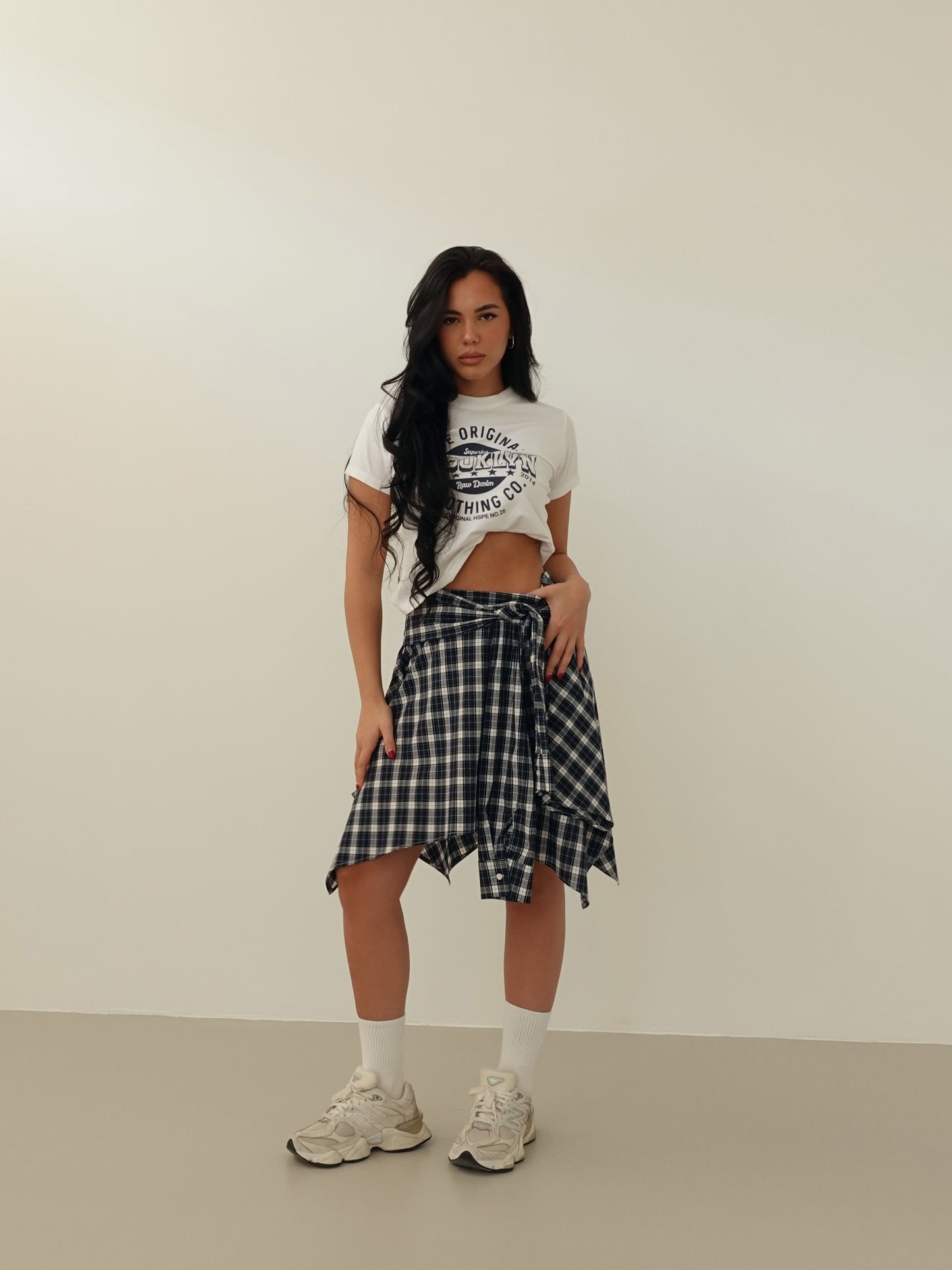 MINI T-SHIRT BROOKLYN - BIANCO A1166